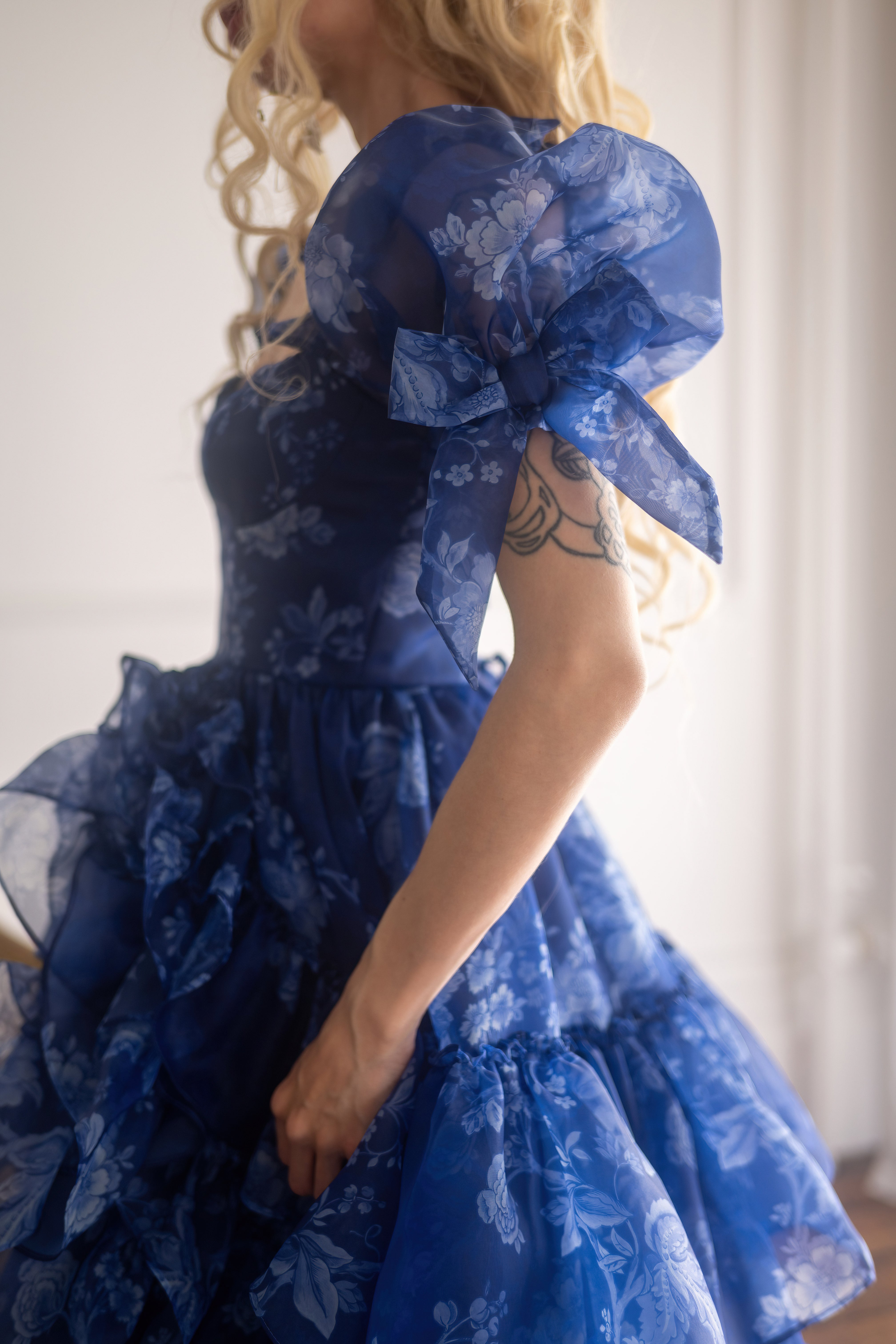 Dresden China Mademoiselle Gown