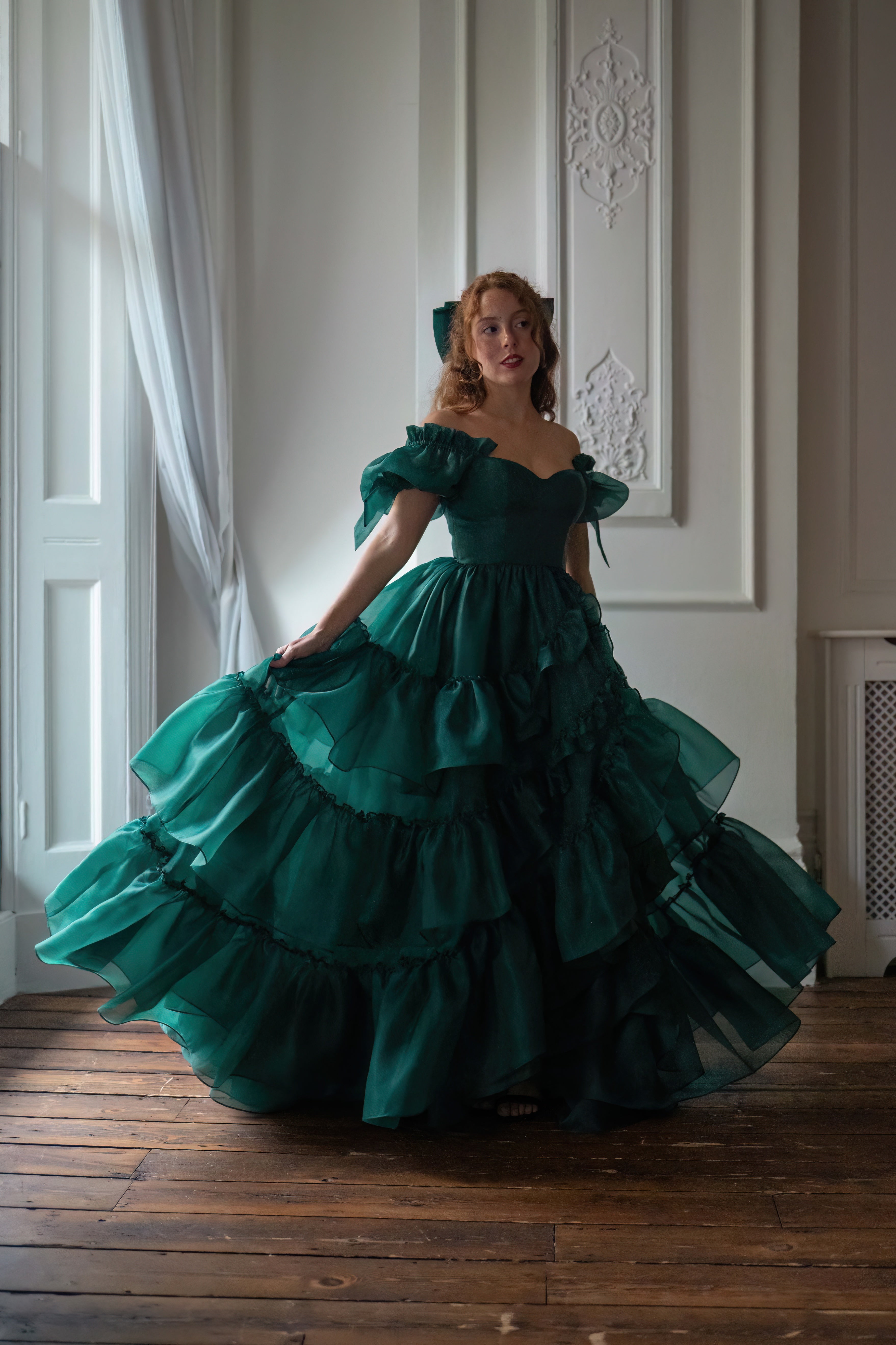Elven Forest Mademoiselle Gown