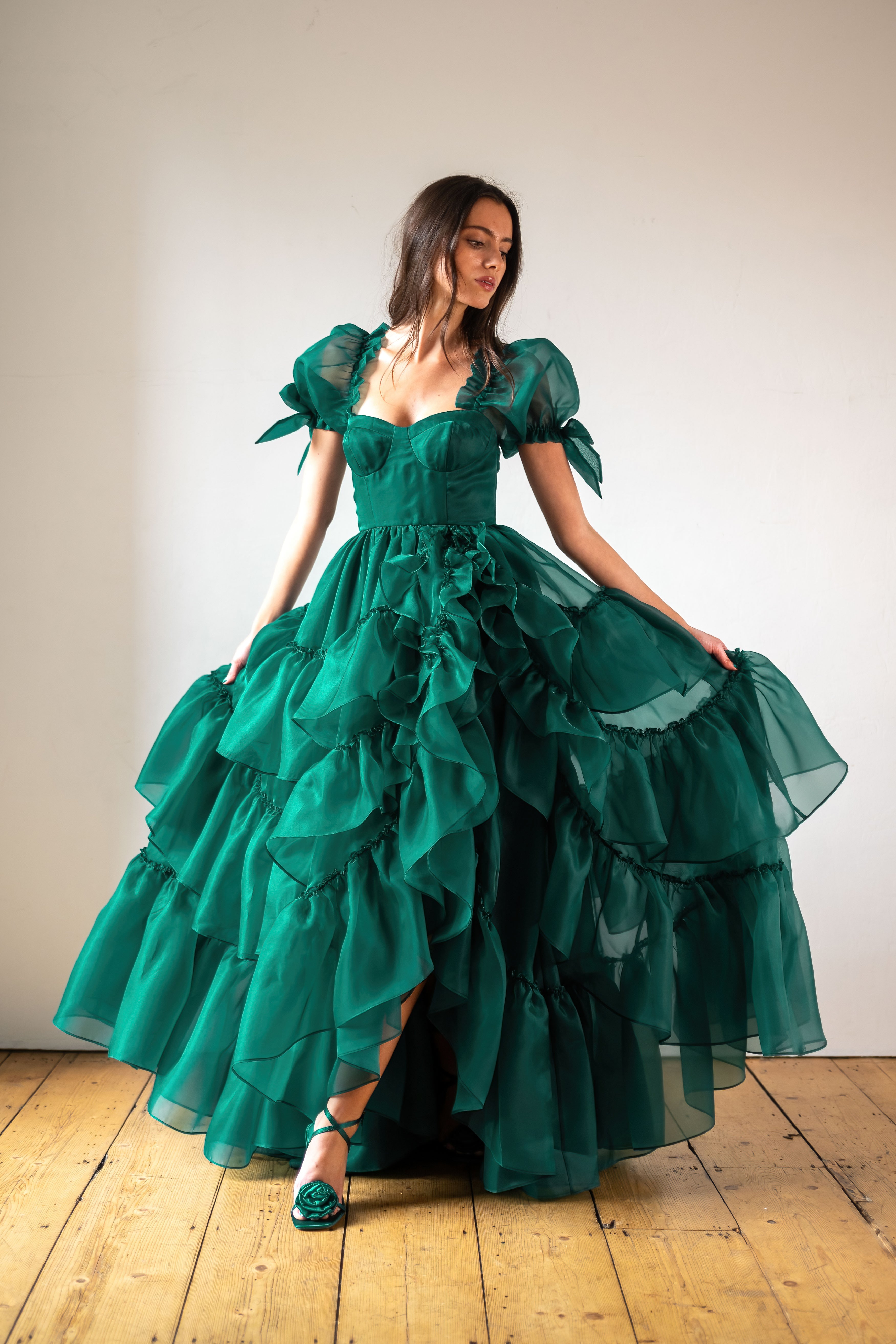 Elven Forest Mademoiselle Gown