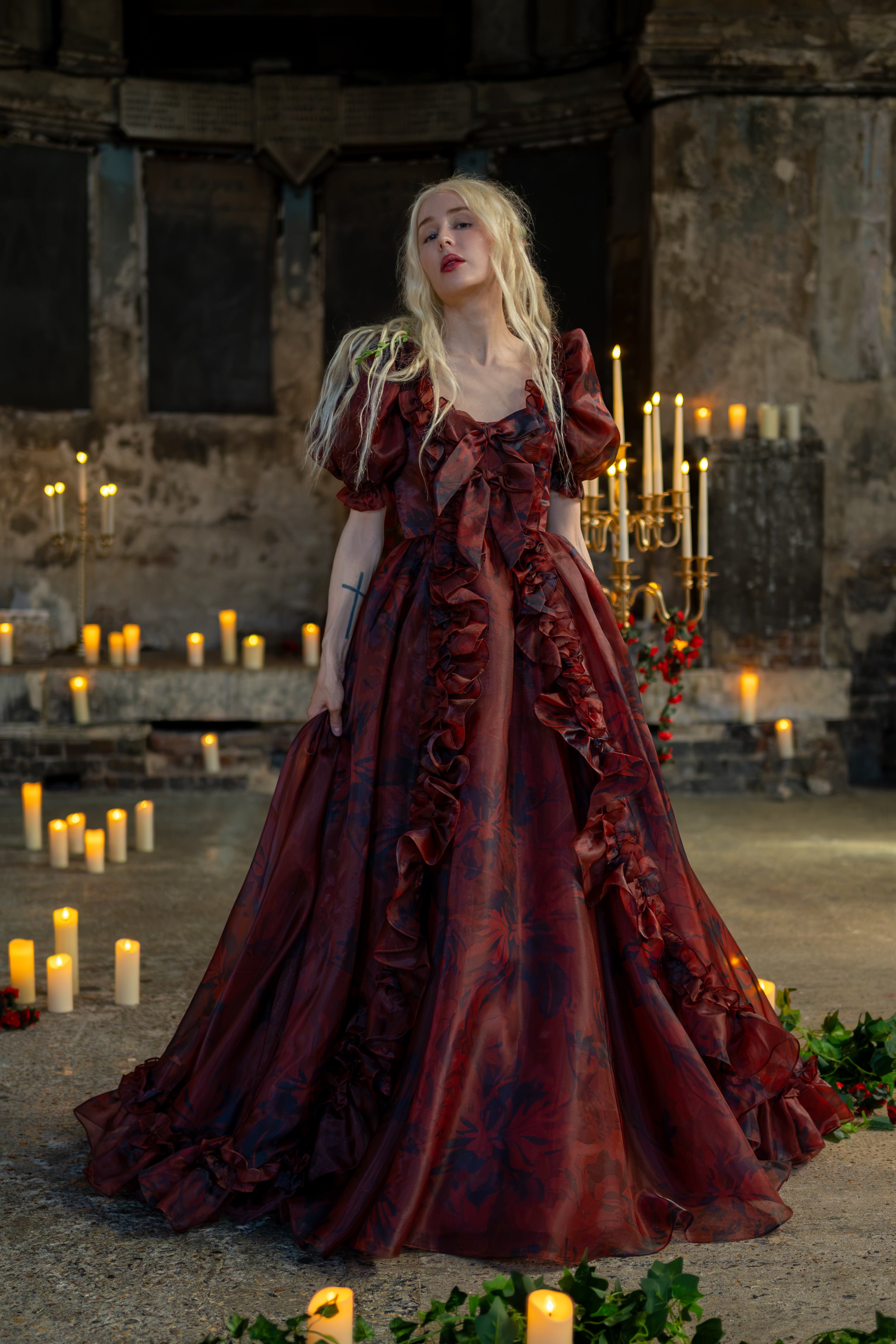 Fatal Devotion Duchess Gown