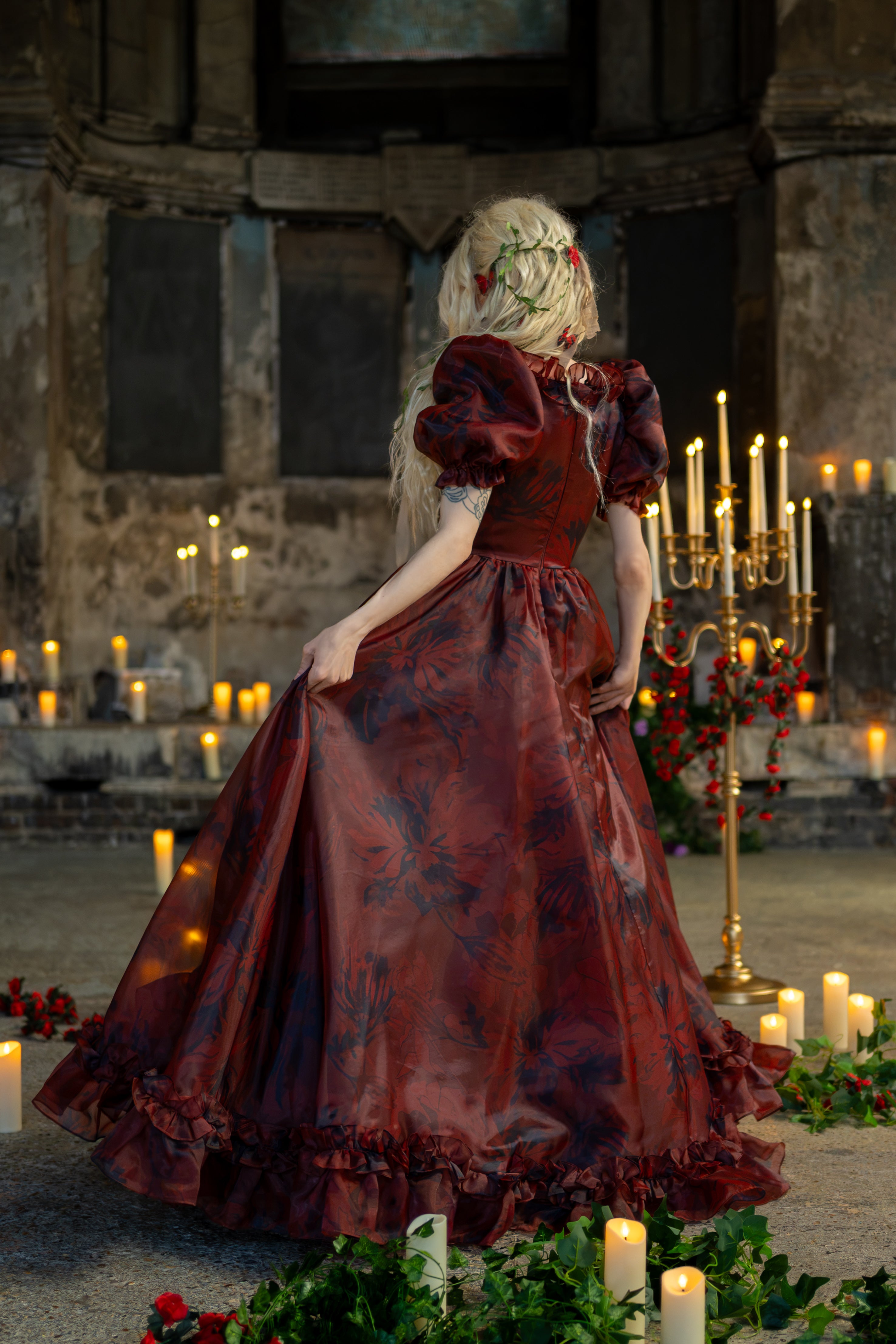 Fatal Devotion Duchess Gown