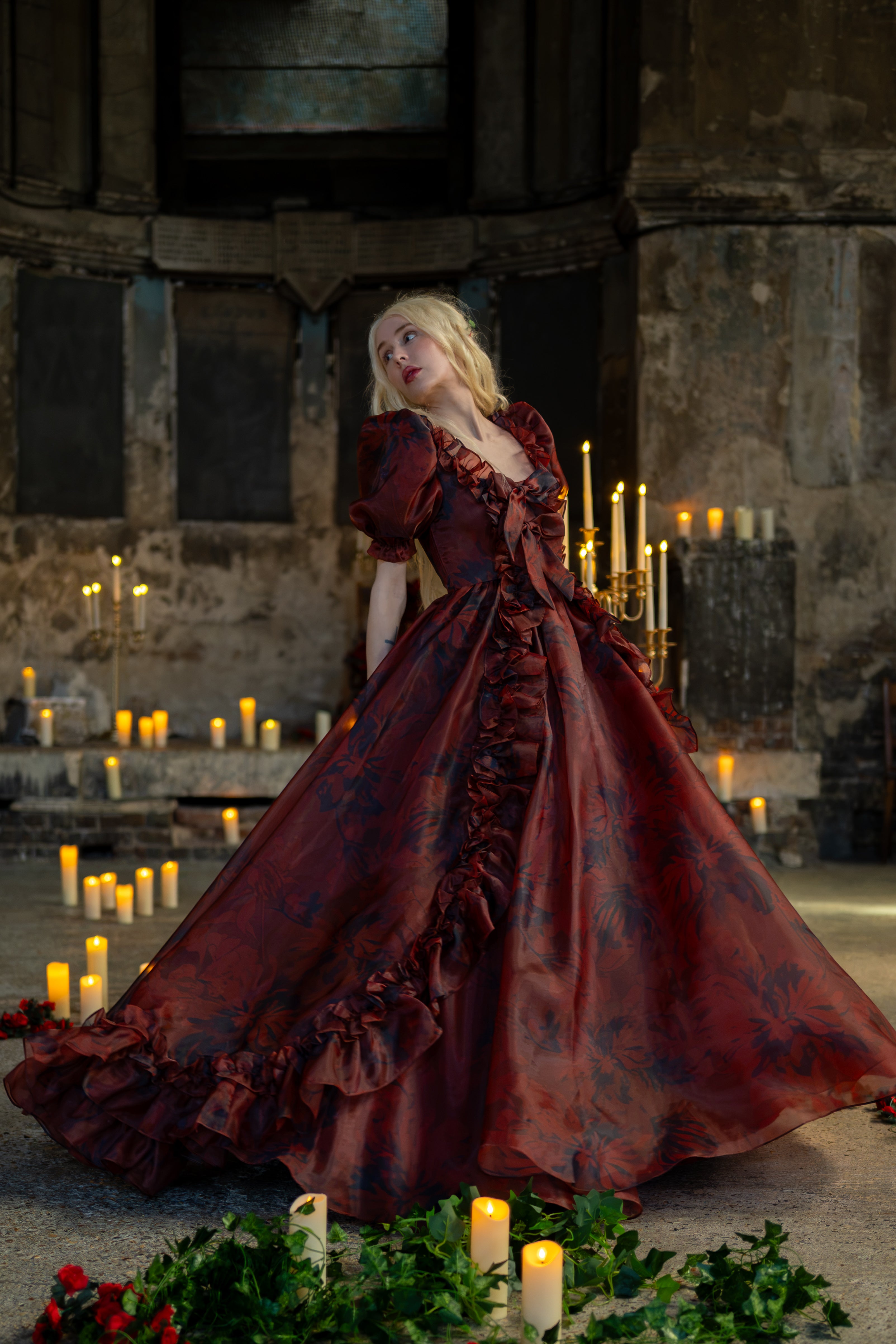 Fatal Devotion Duchess Gown