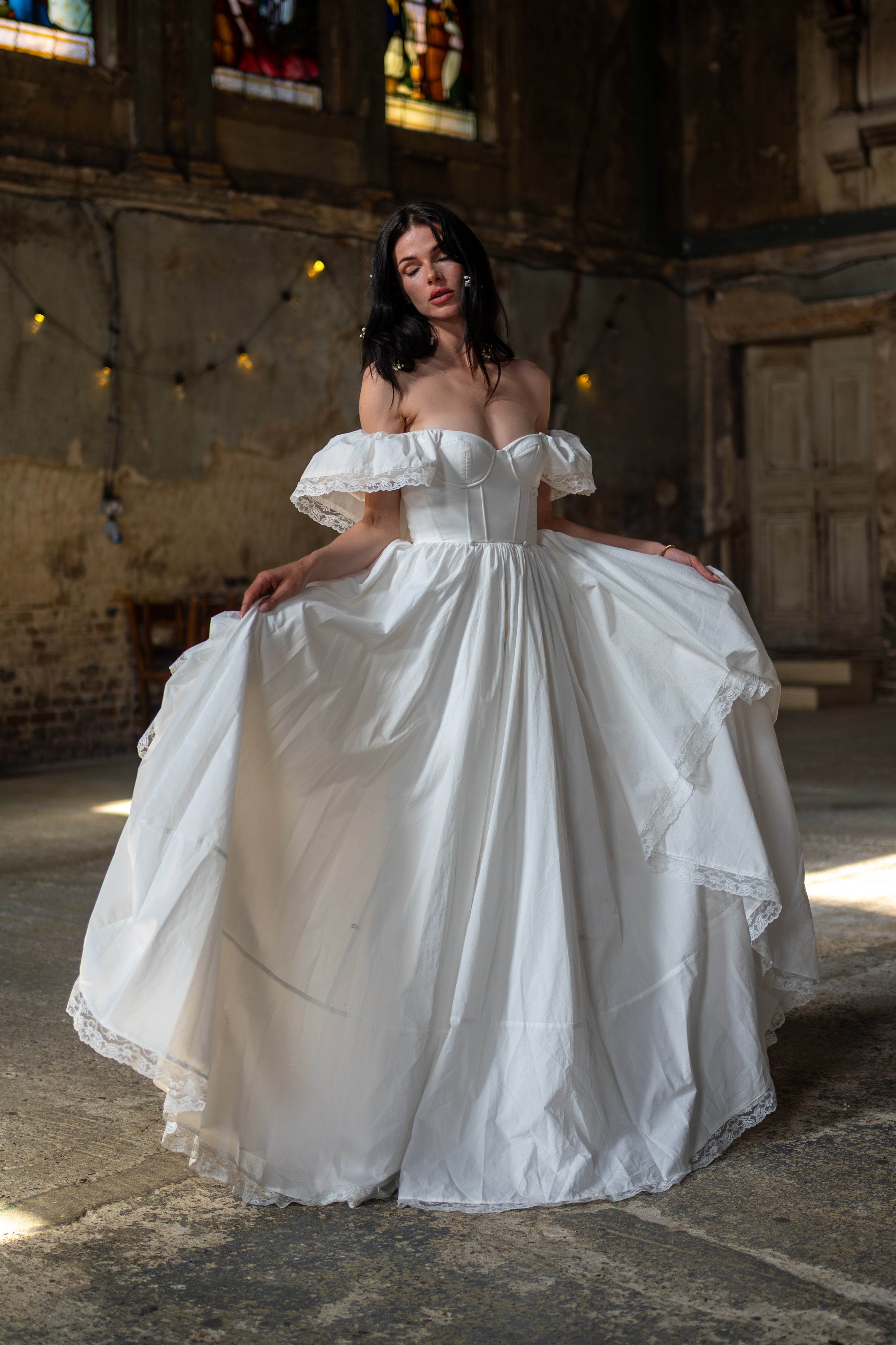 First Light Falling Fairytale Gown