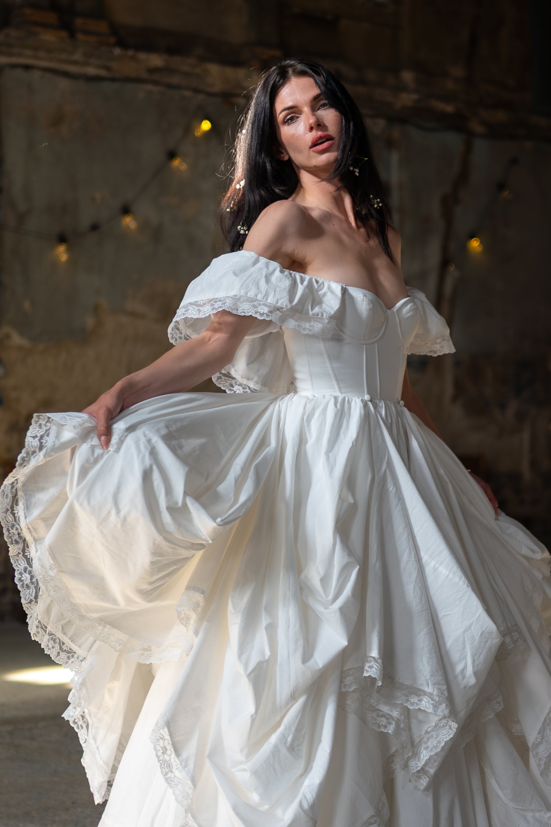 First Light Falling Fairytale Gown
