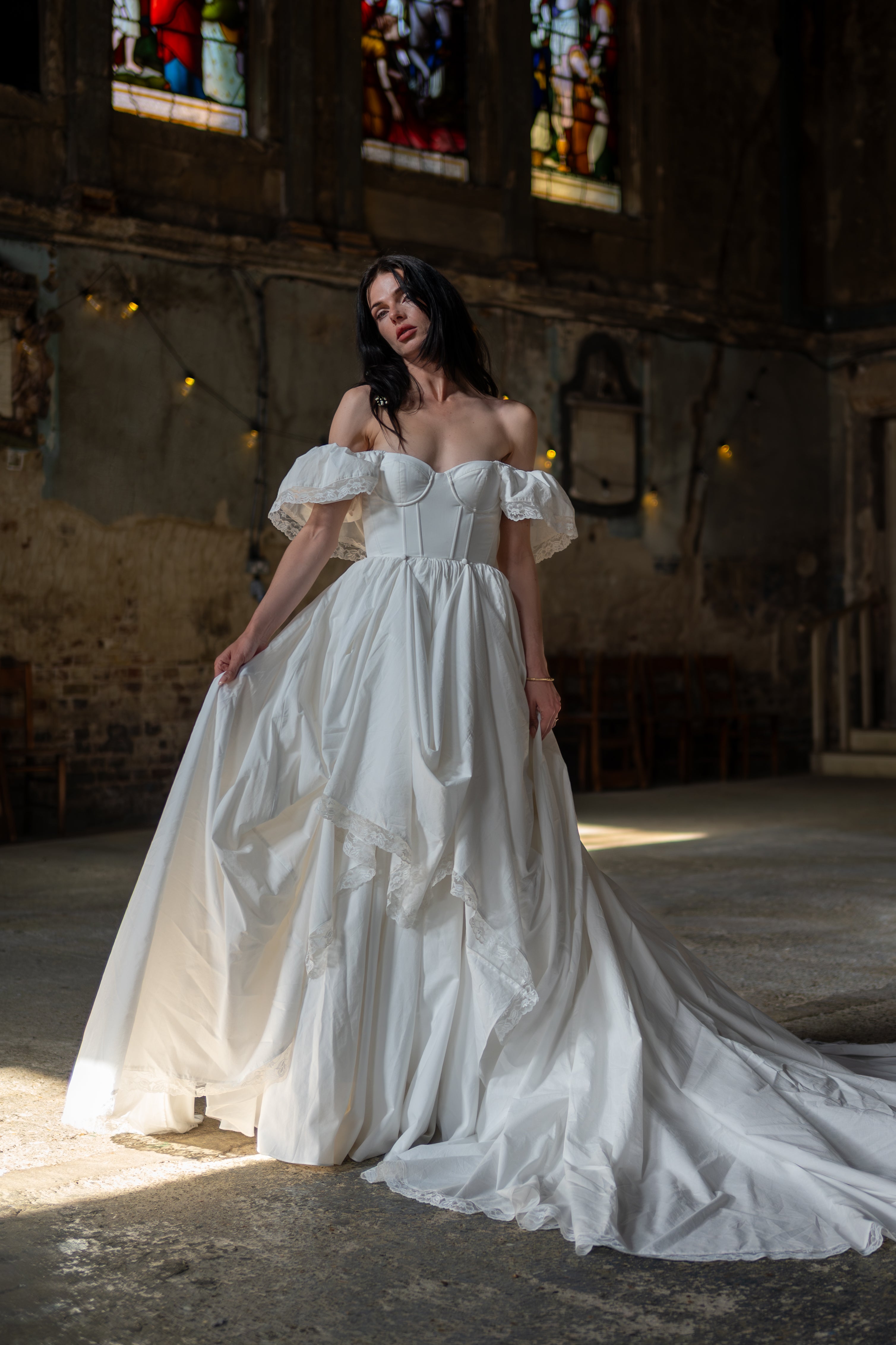 First Light Falling Fairytale Gown