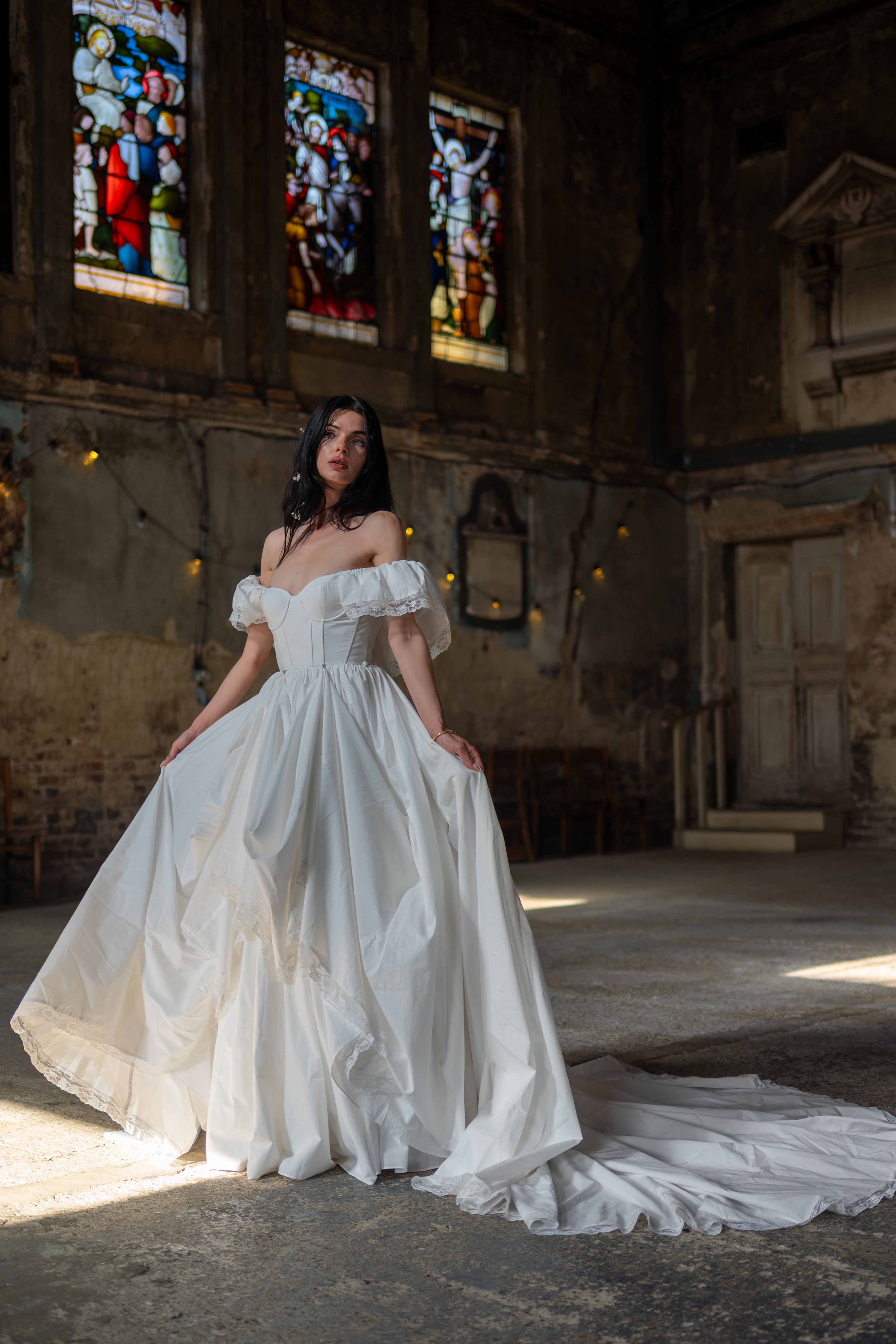 First Light Falling Fairytale Gown