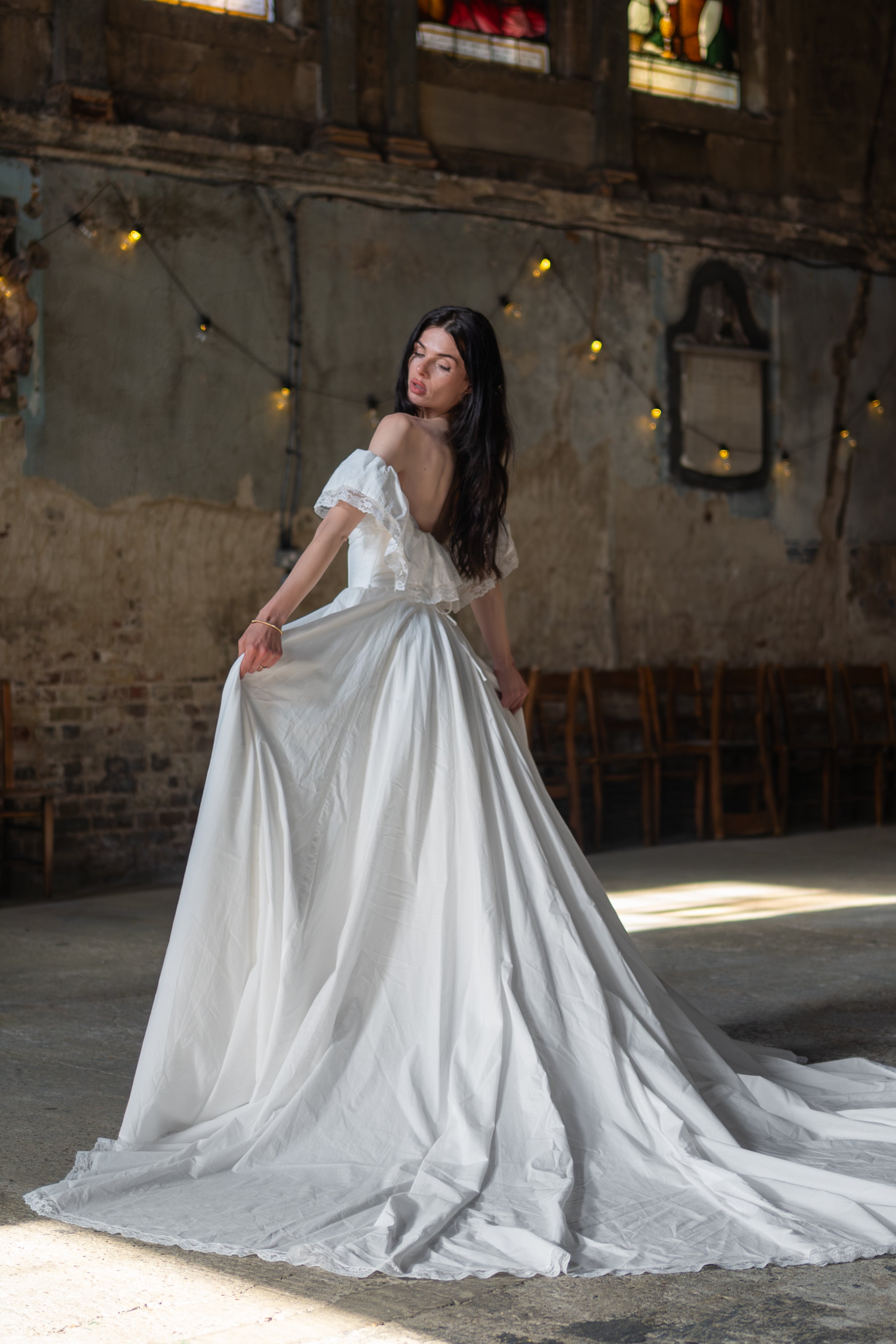 First Light Falling Fairytale Gown