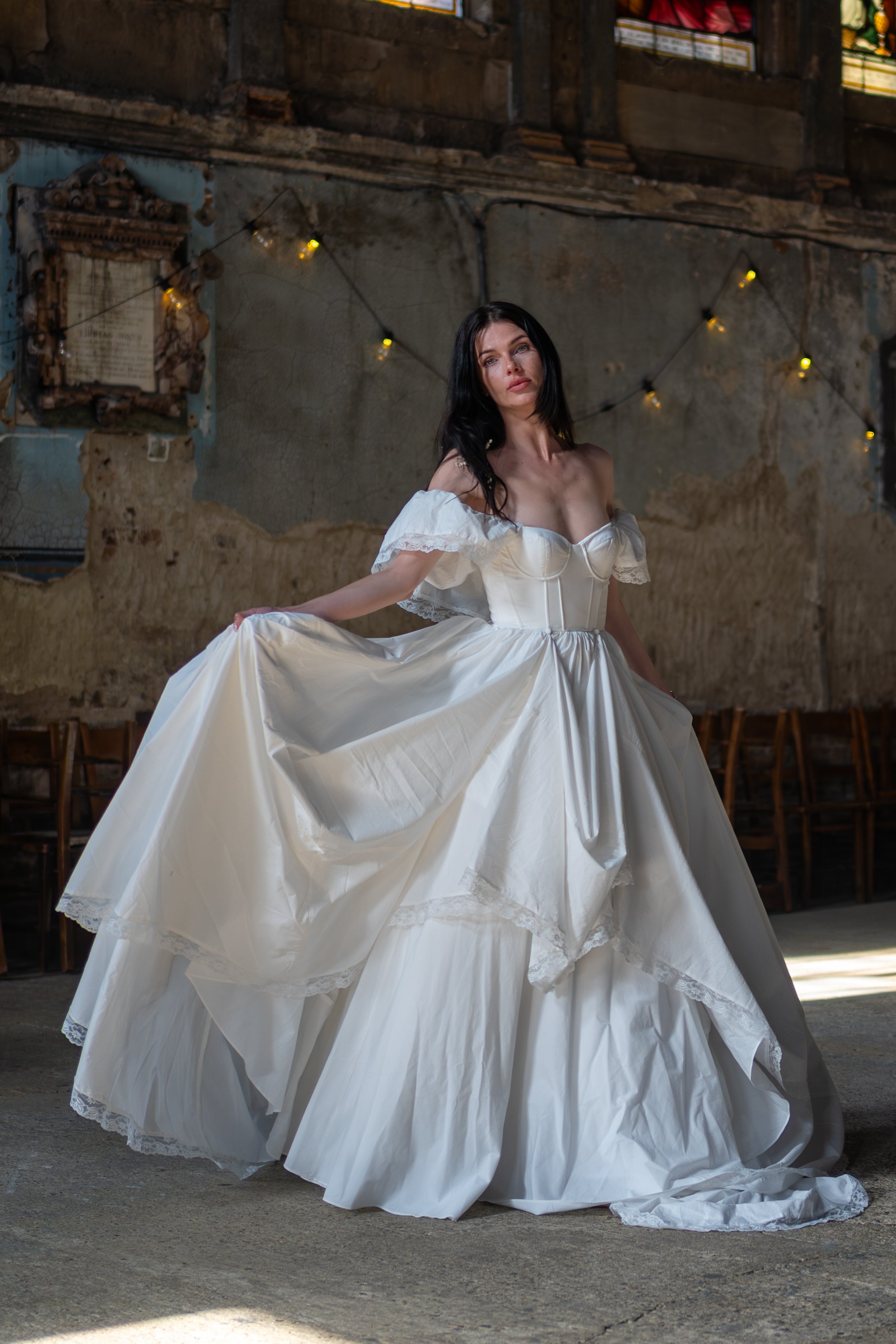 First Light Falling Fairytale Gown