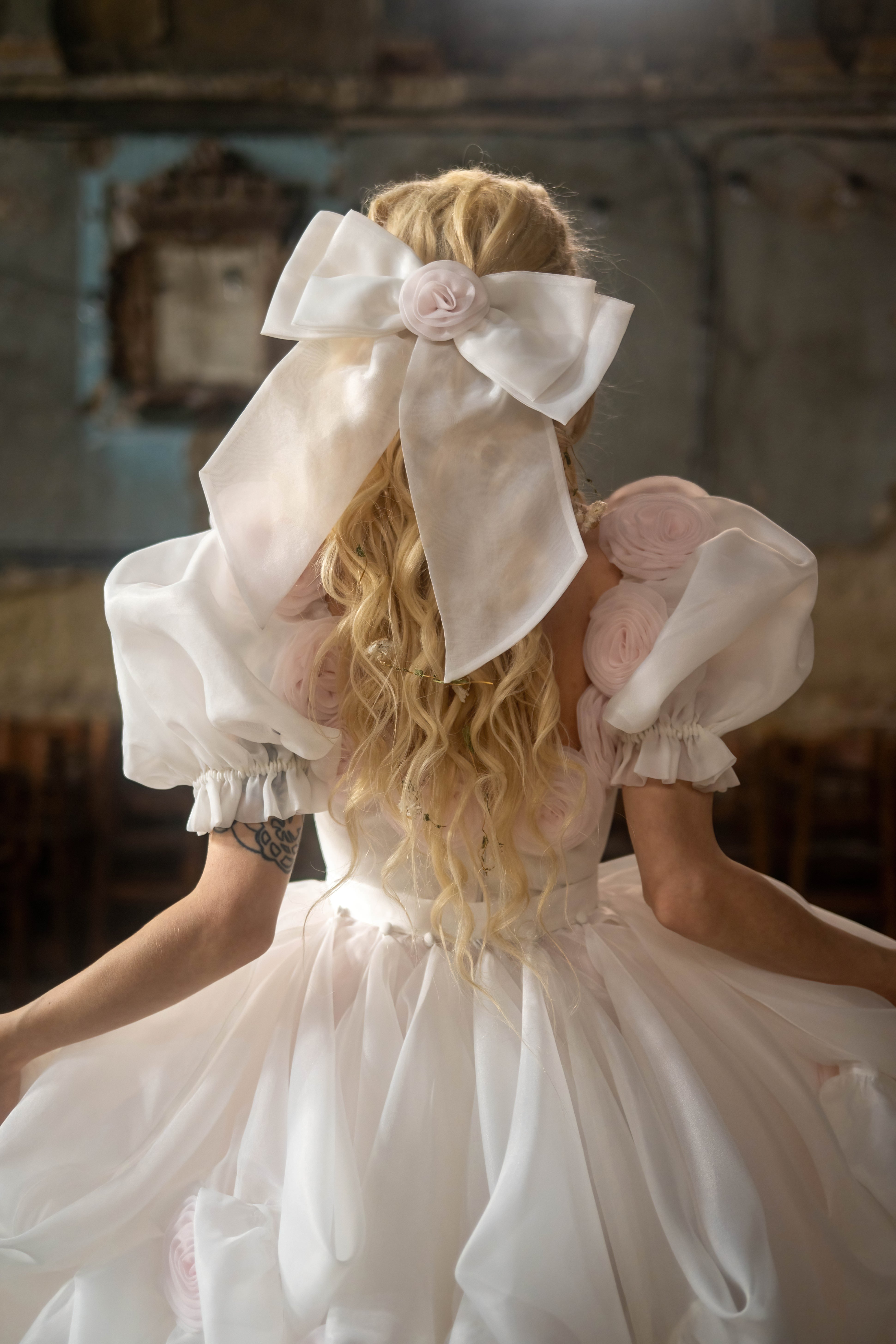 Fleurs de Cerisier Rosebud Bow