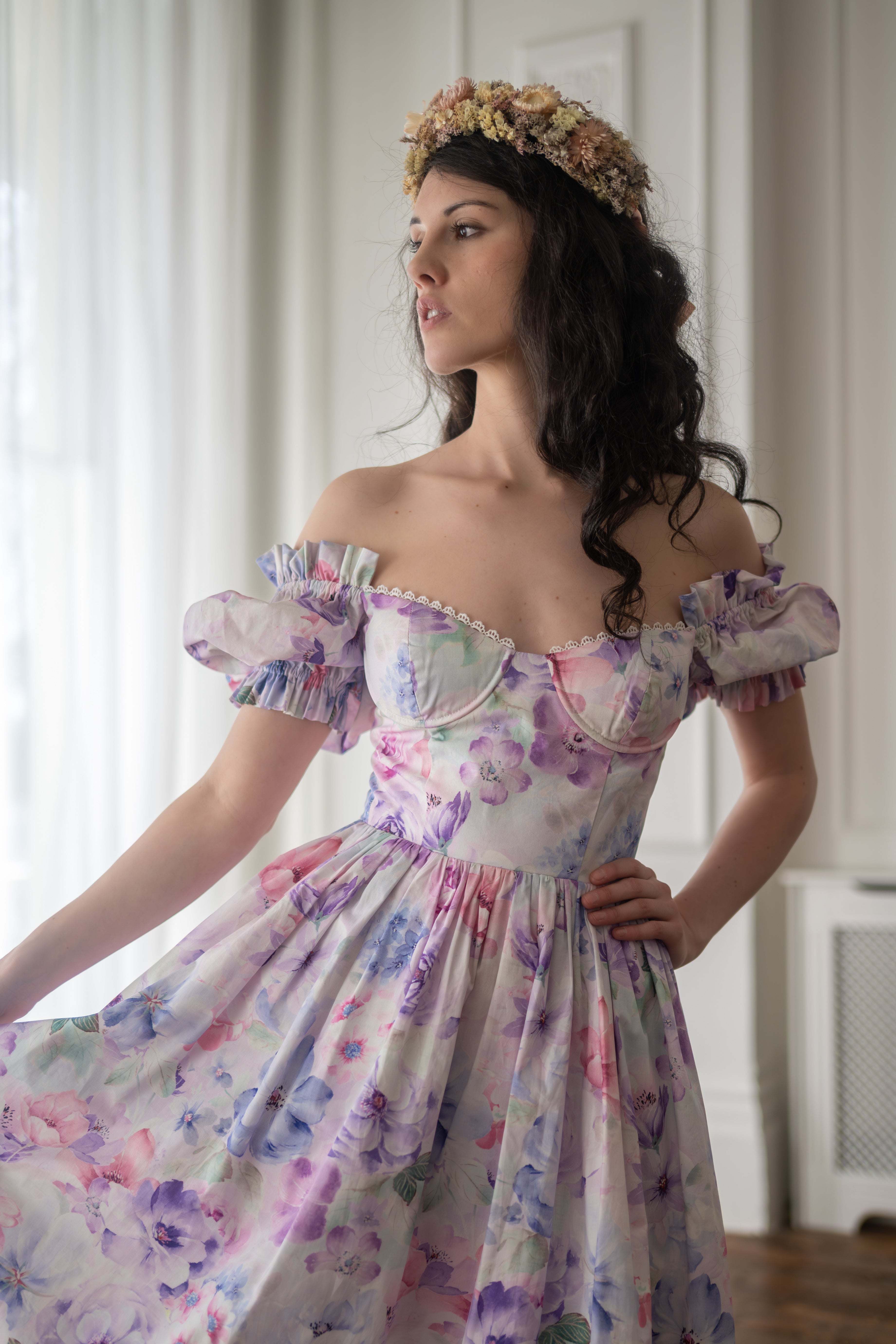 Forgotten Ode Rosewood Dress