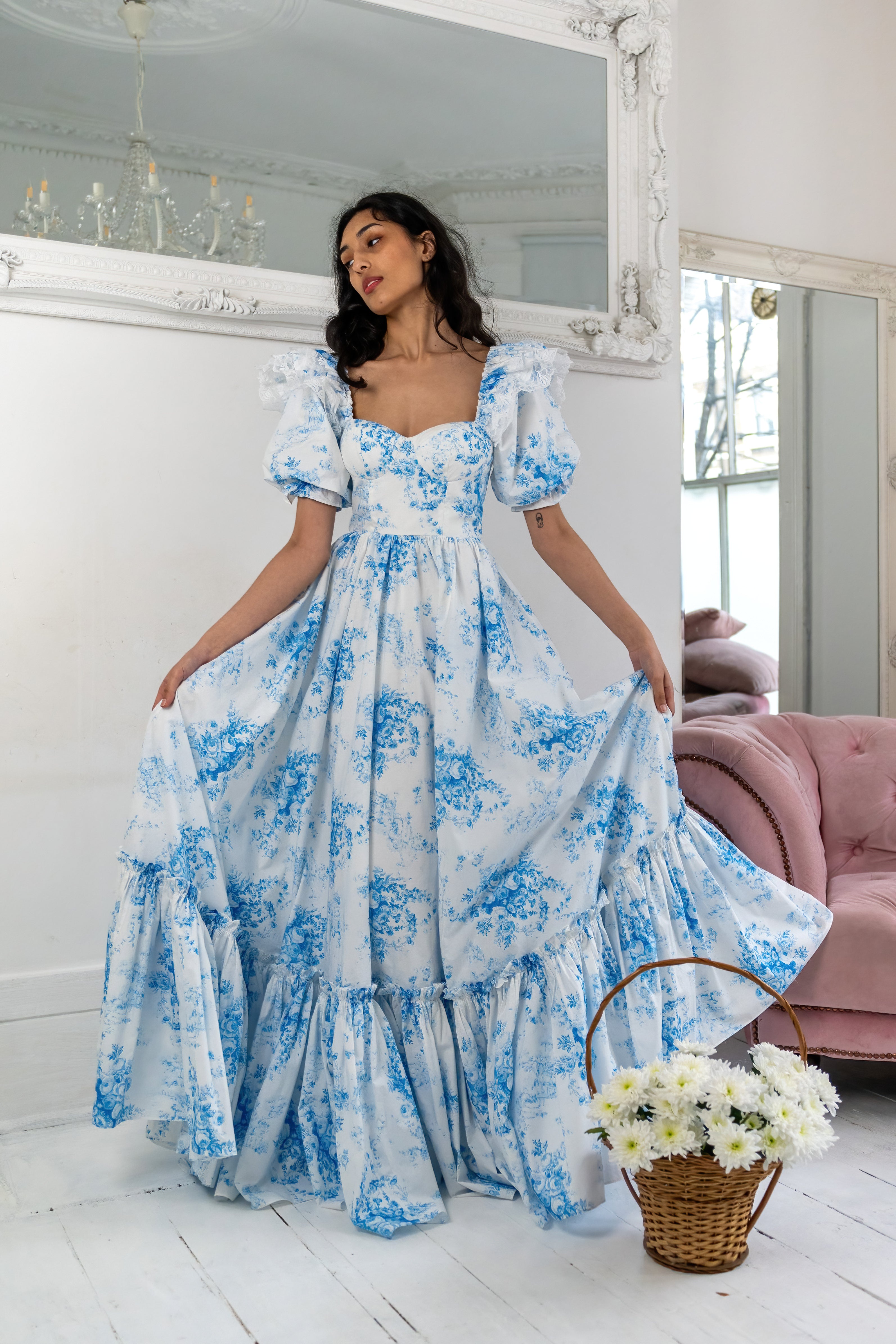 French Porcelain Sorority Gown