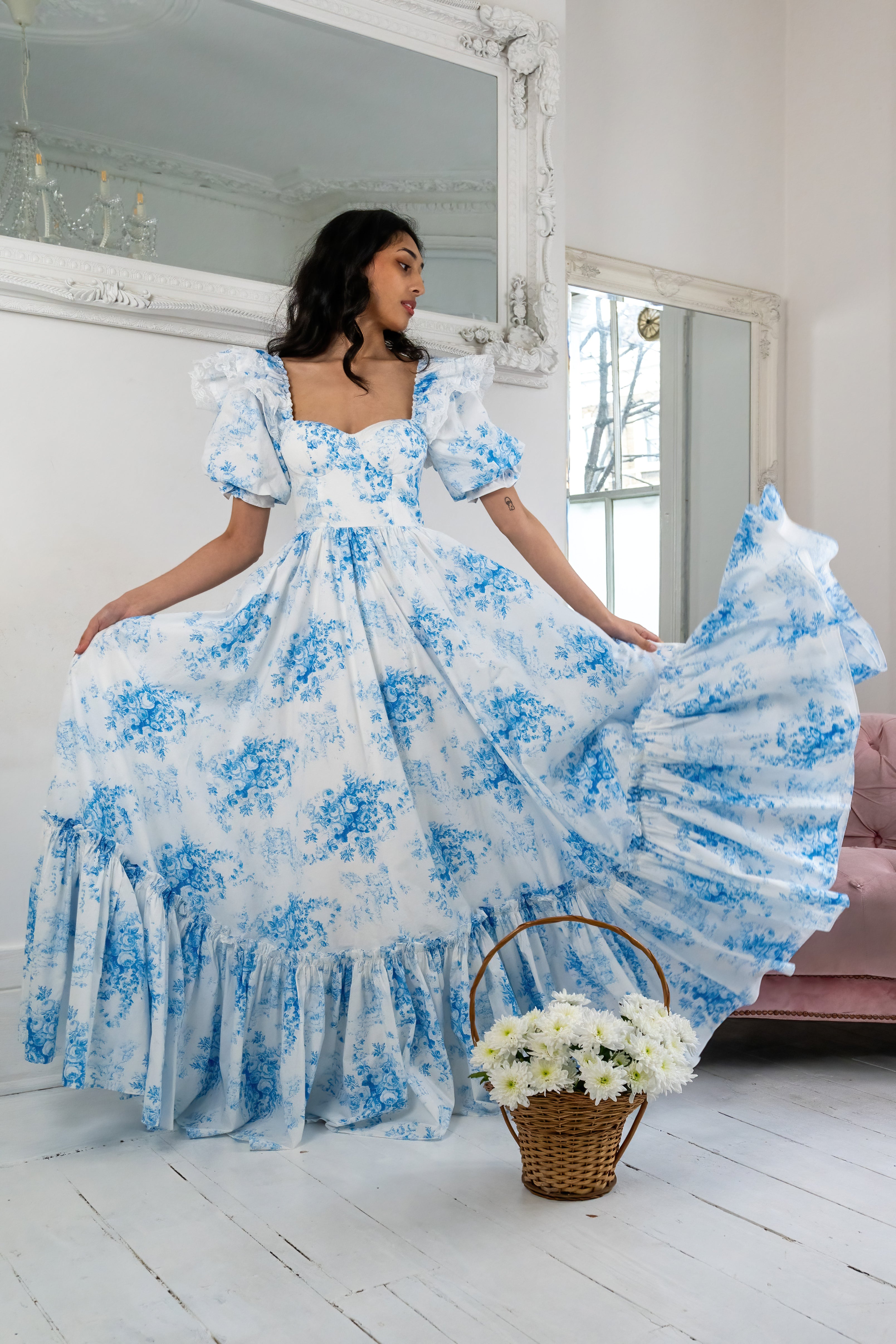 French Porcelain Sorority Gown
