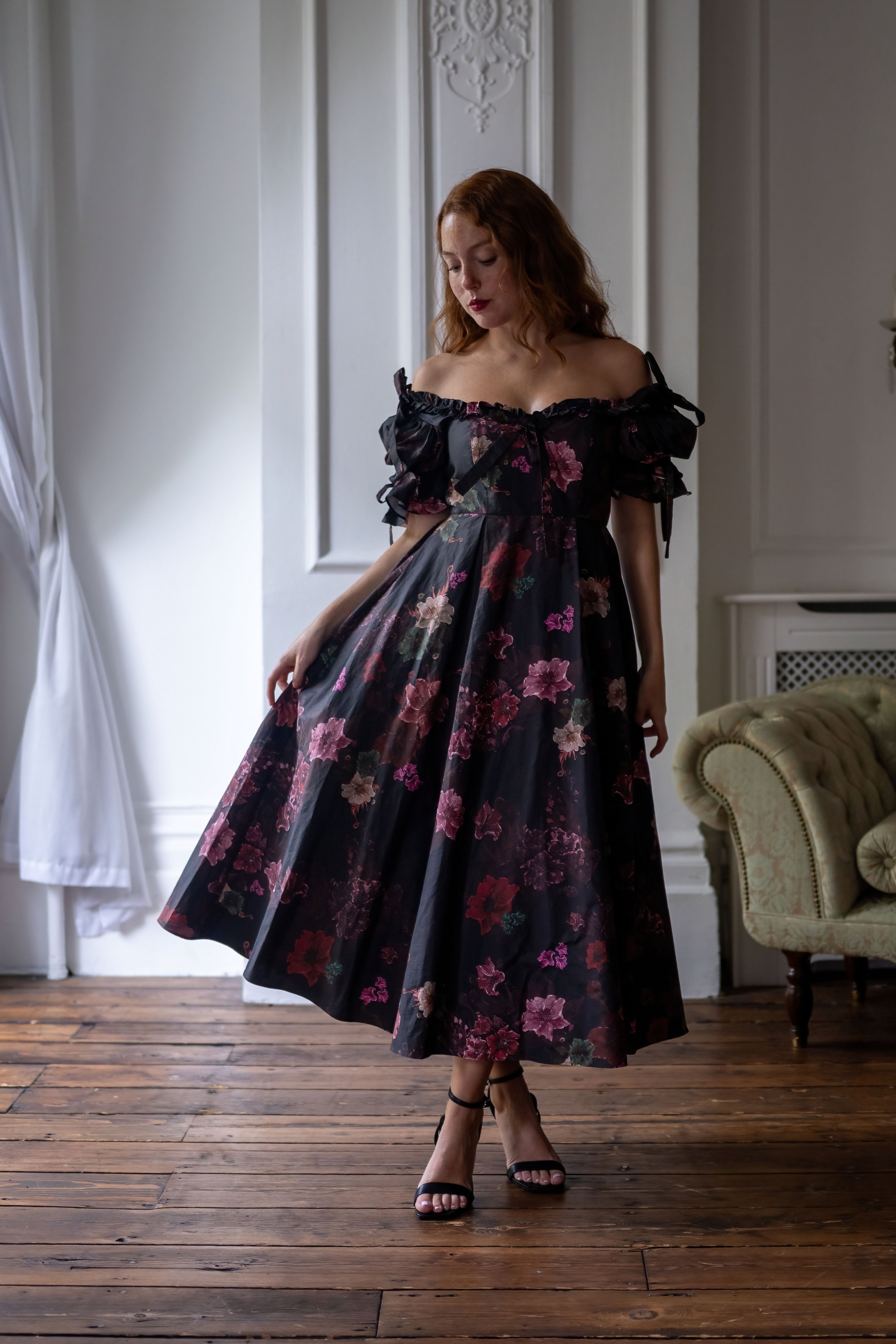 Ghostly Blooms Parlour Games Dress