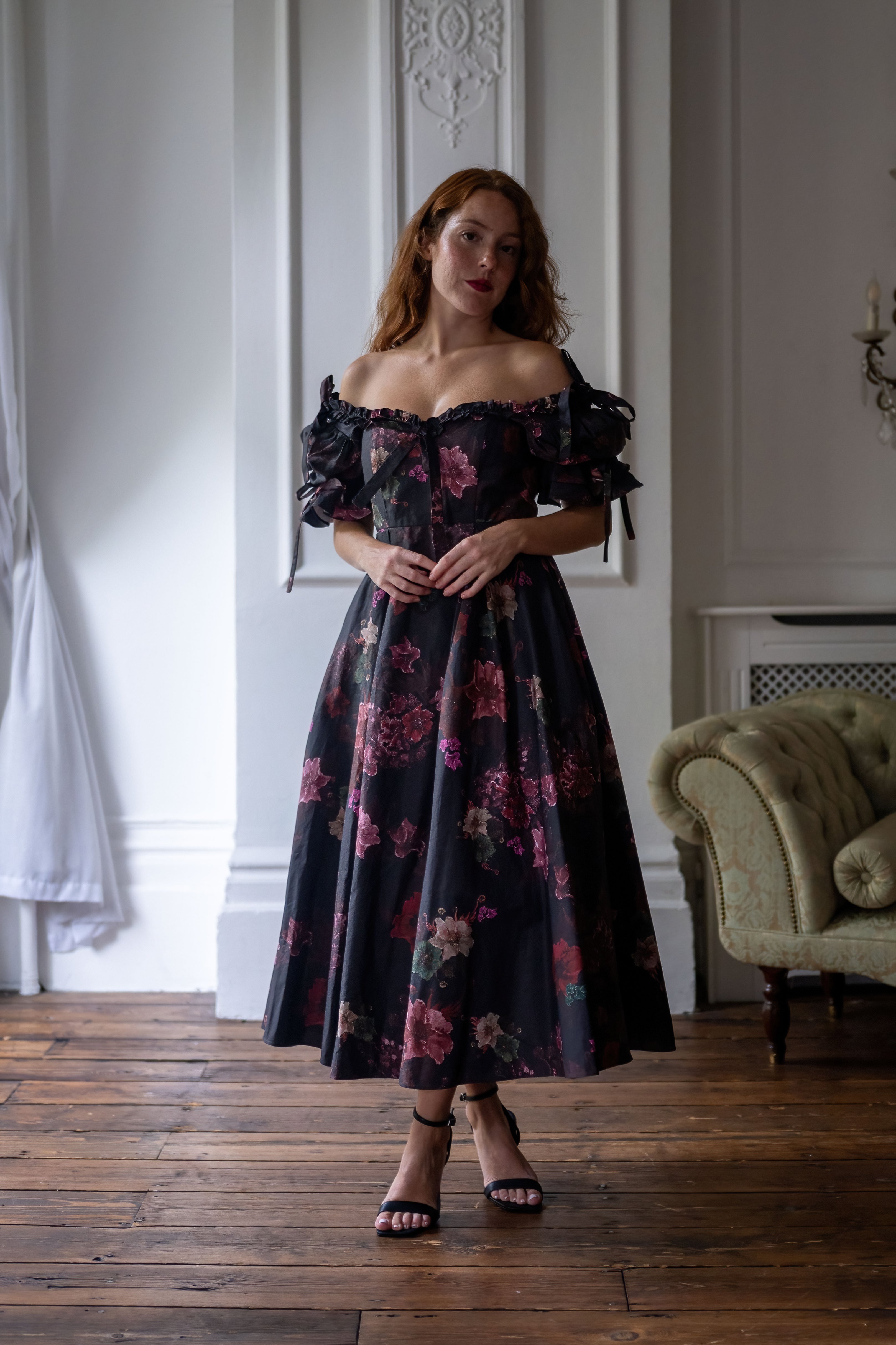 Ghostly Blooms Parlour Games Dress