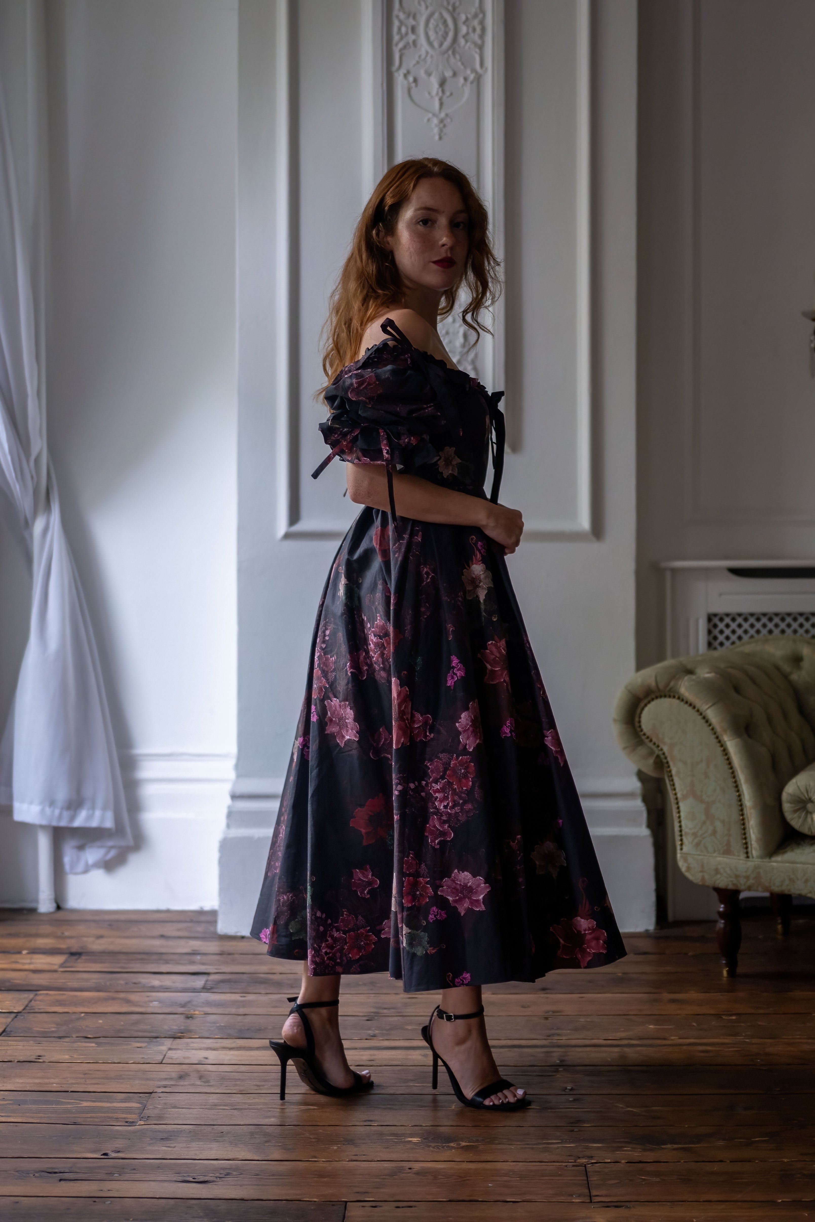 Ghostly Blooms Parlour Games Dress