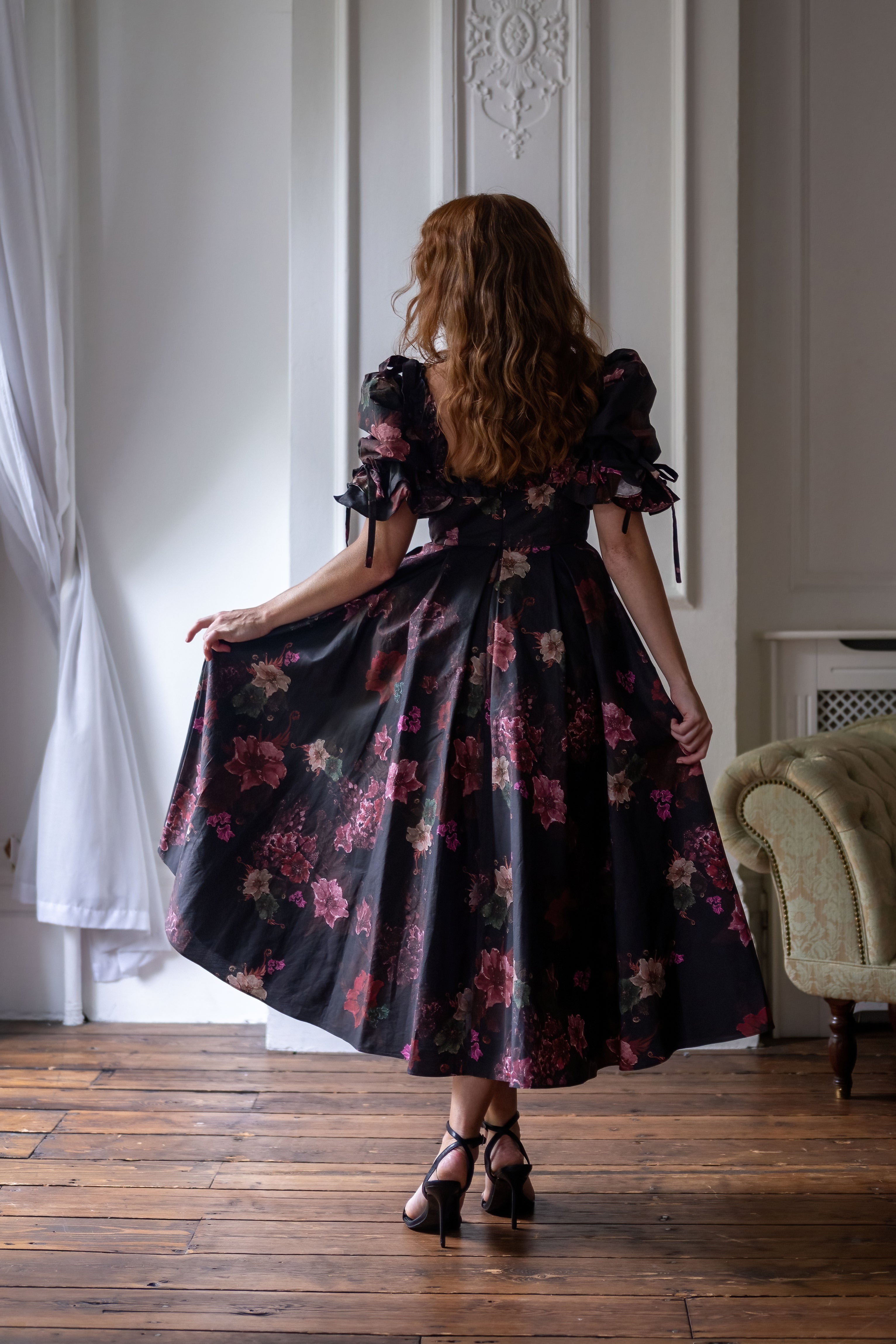 Ghostly Blooms Parlour Games Dress