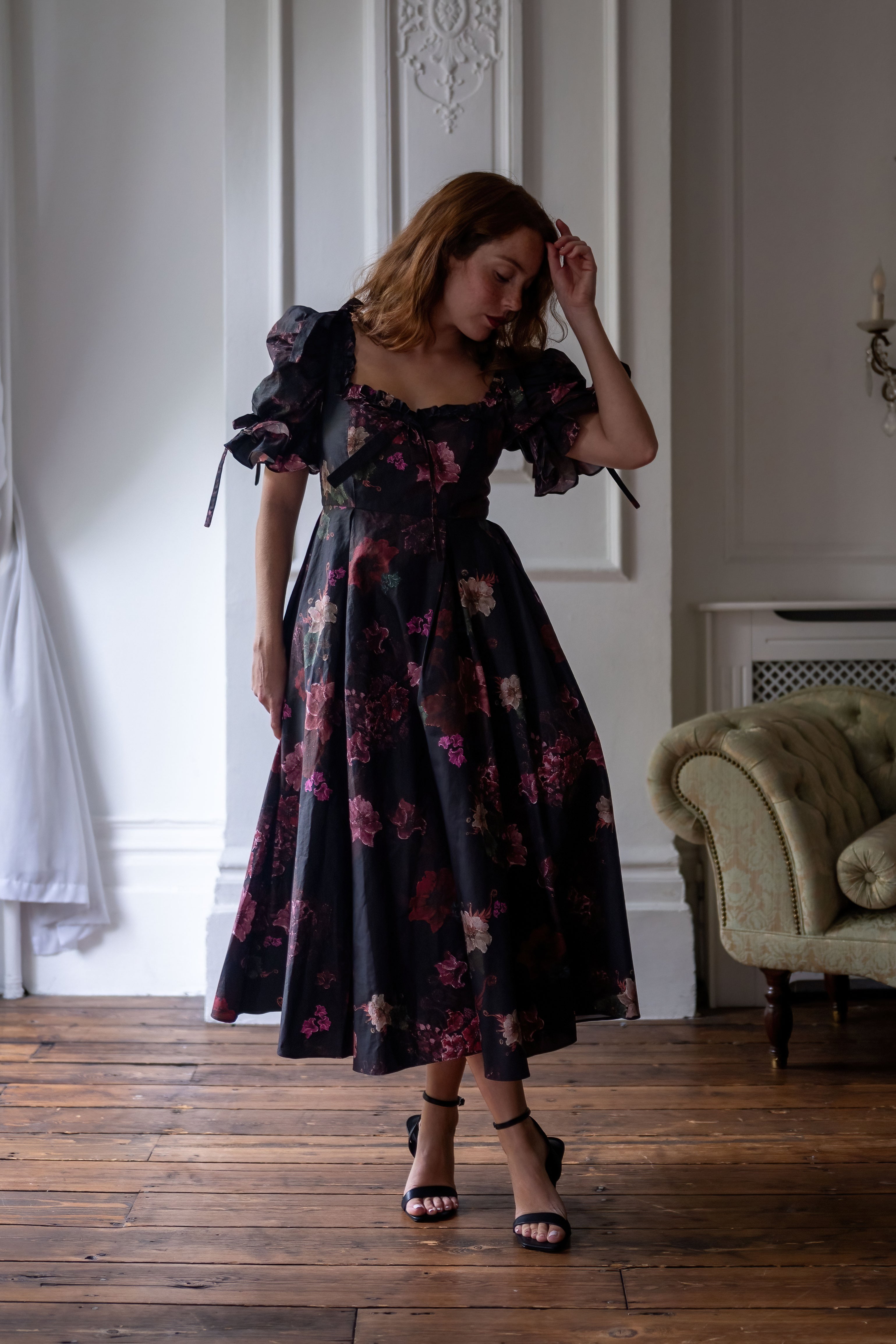 Ghostly Blooms Parlour Games Dress