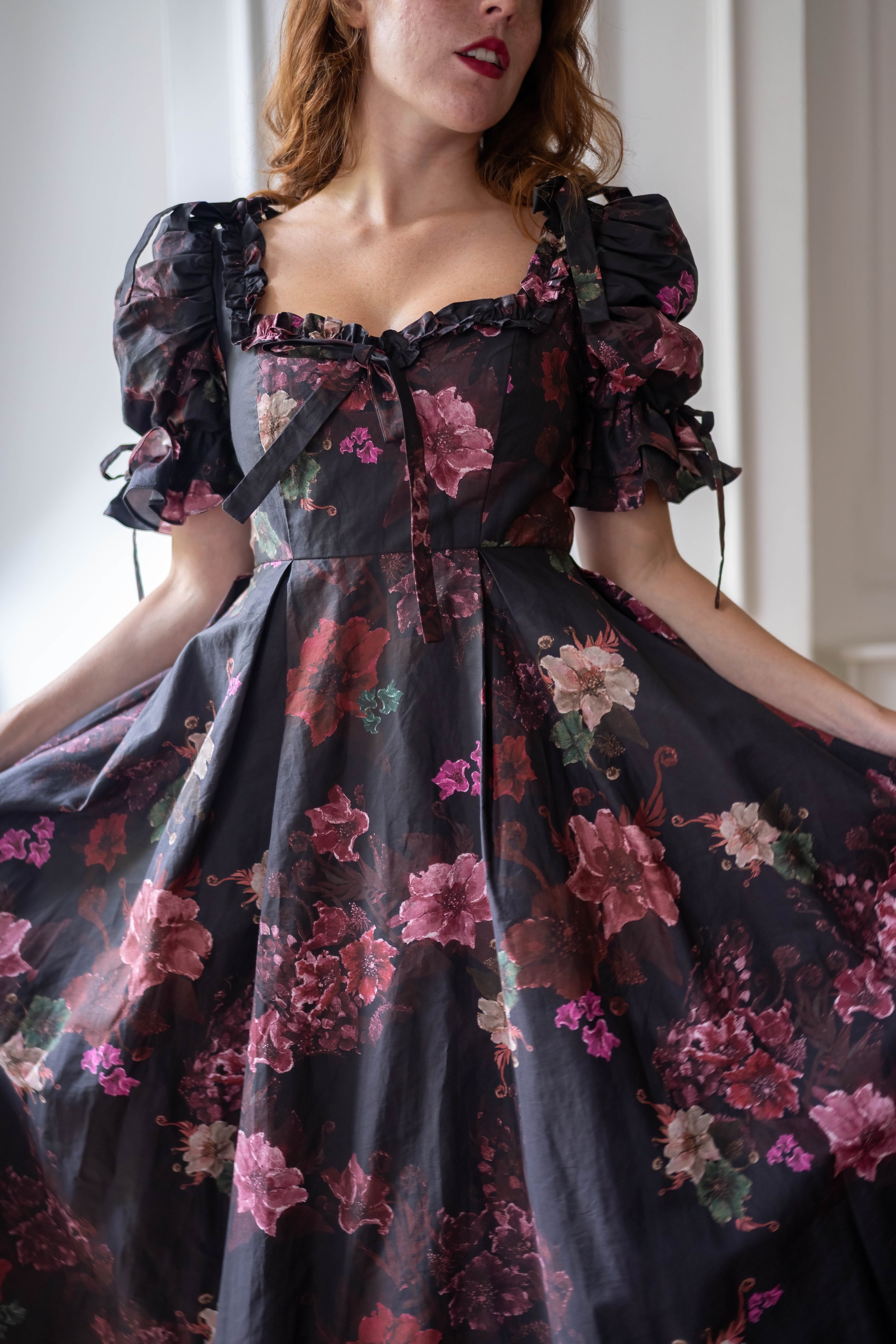 Ghostly Blooms Parlour Games Dress