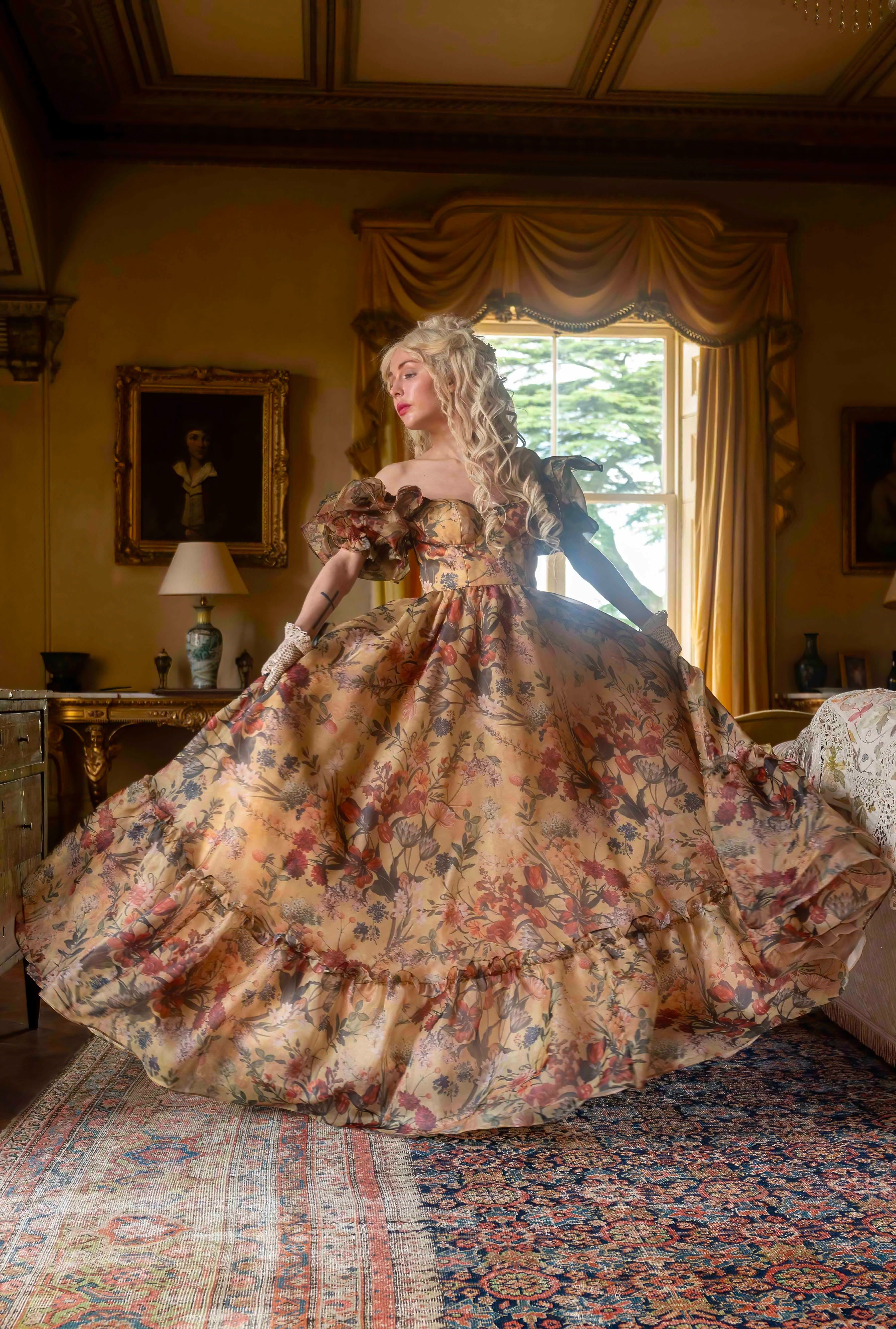 Gilded Age Sorority Gown