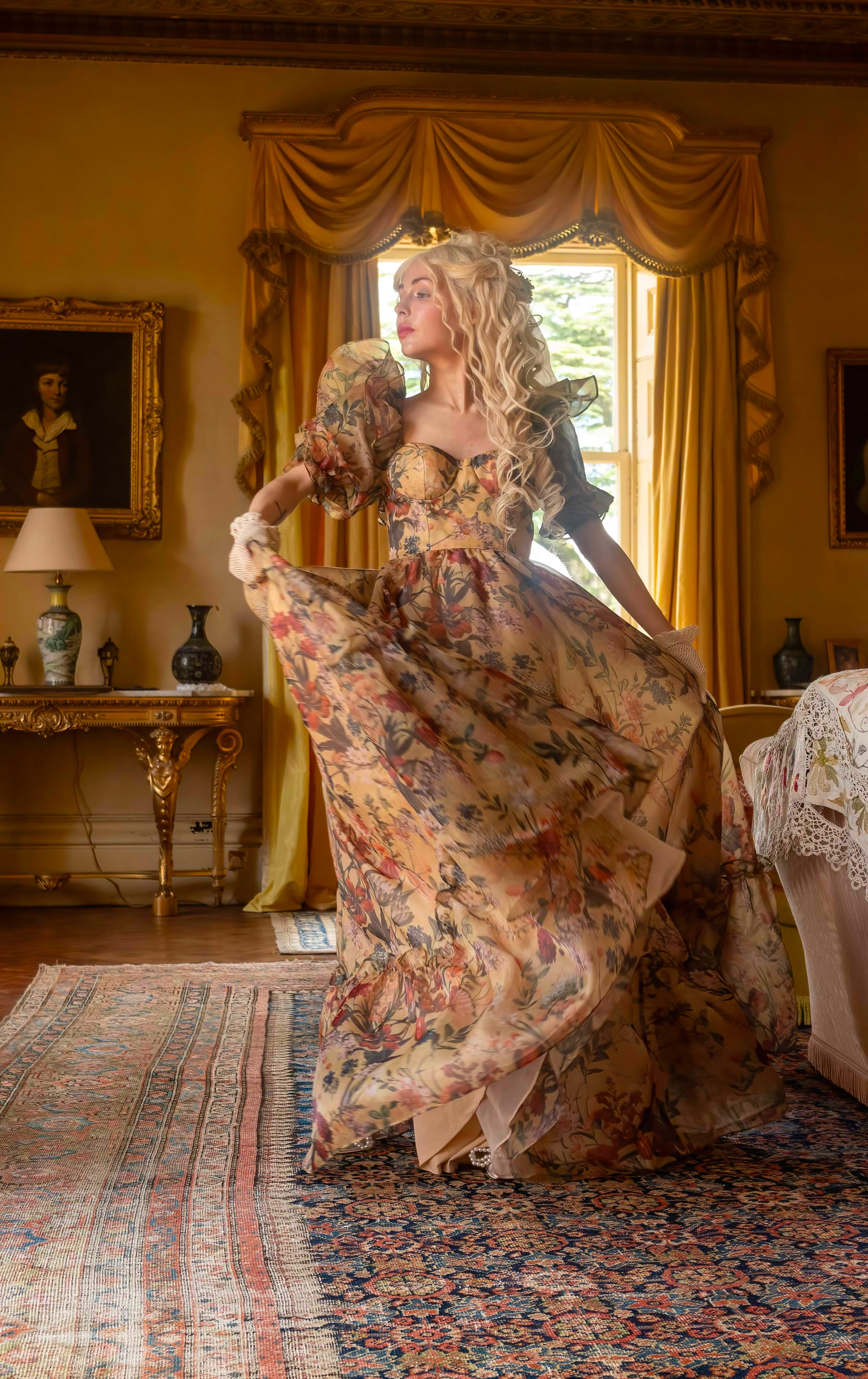 Gilded Age Sorority Gown