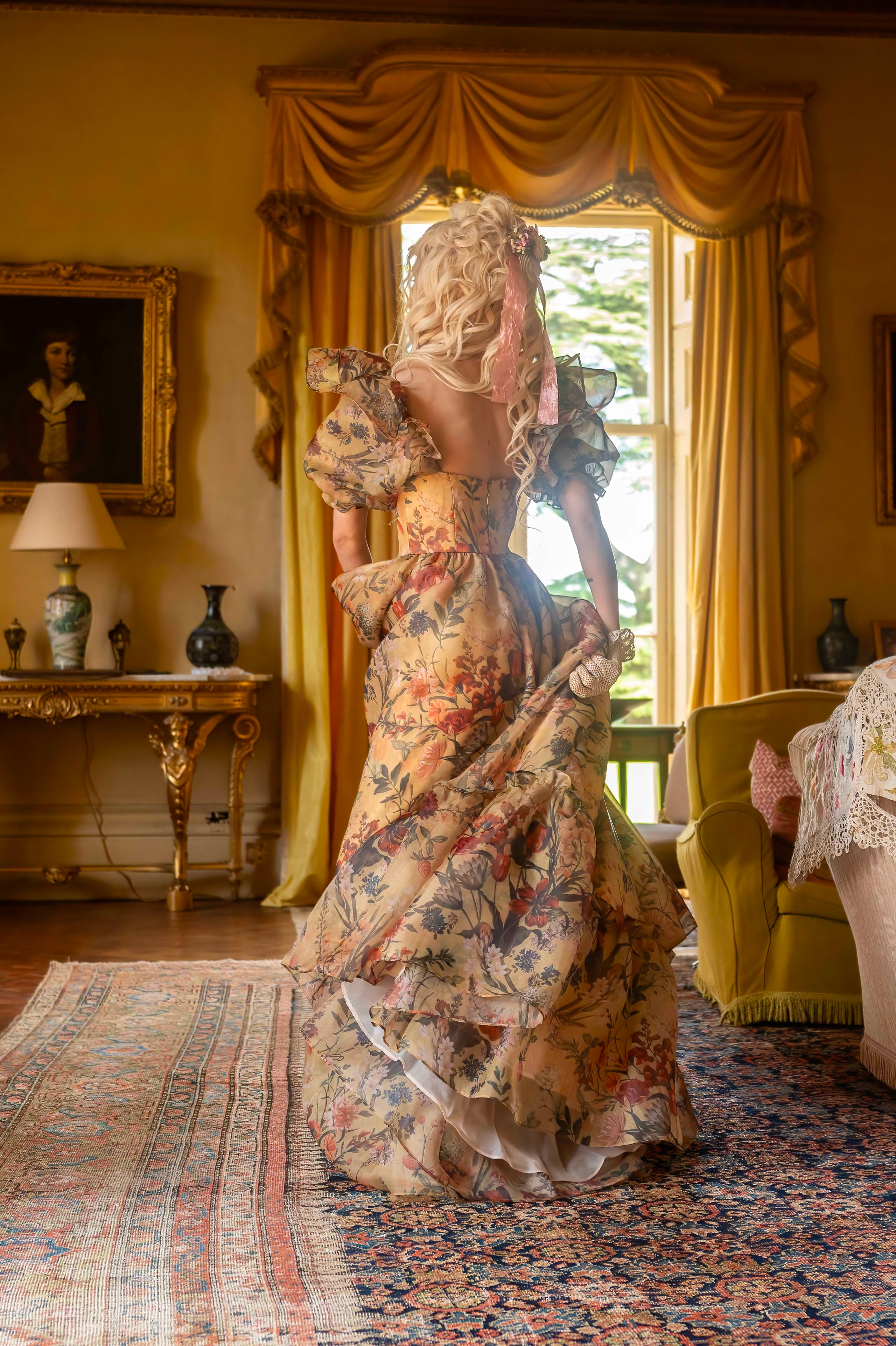 Gilded Age Sorority Gown