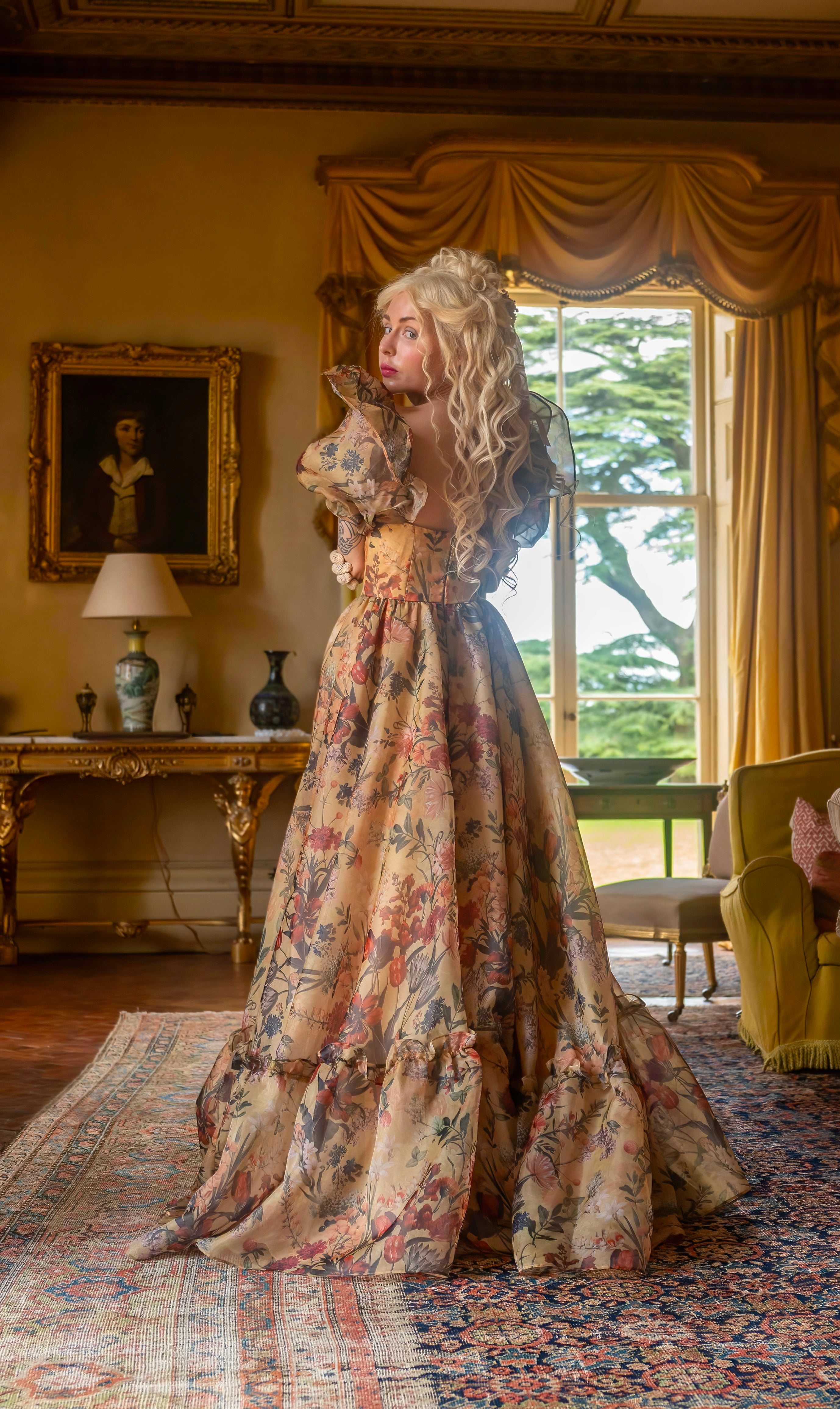 Gilded Age Sorority Gown