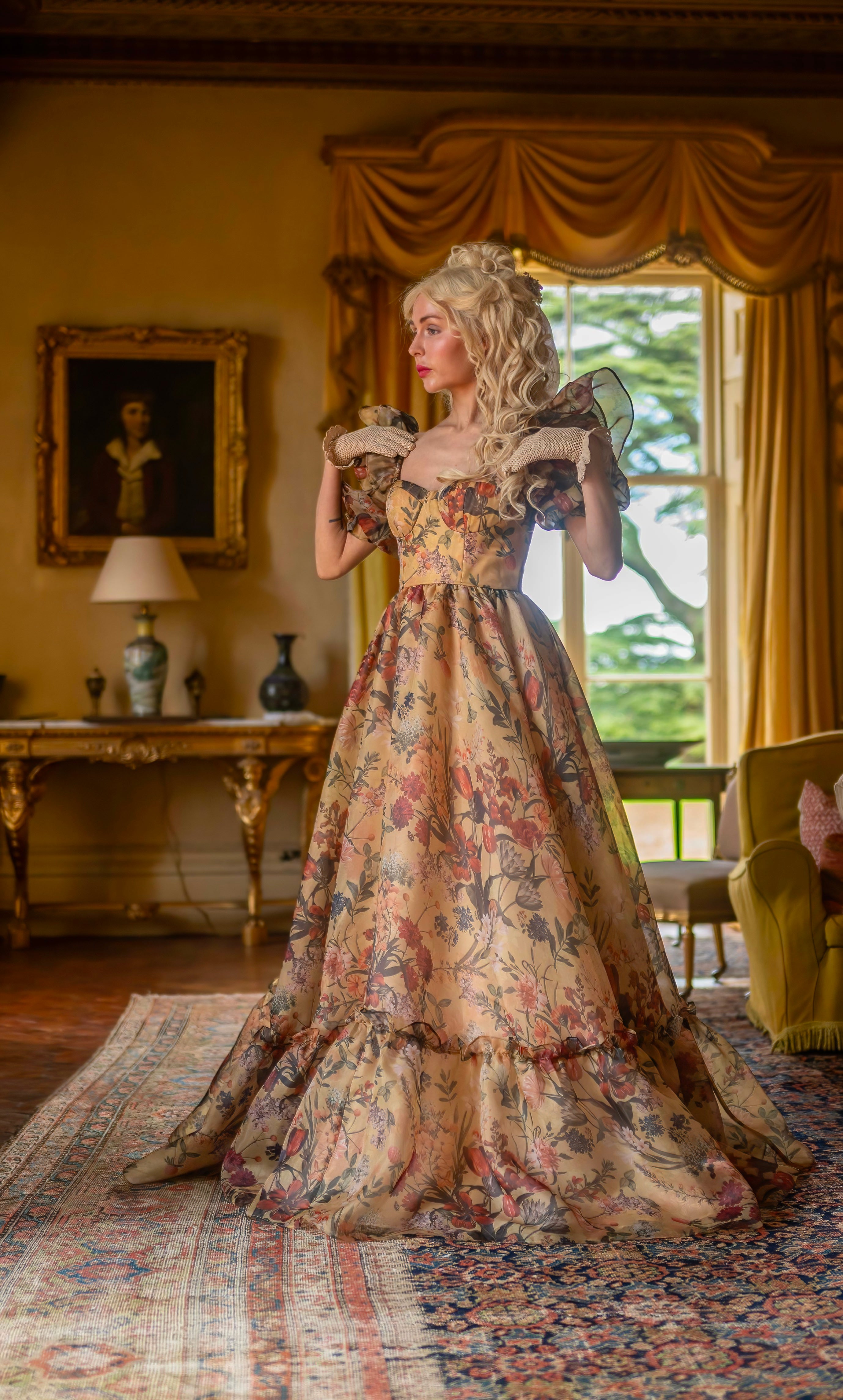 Gilded Age Sorority Gown