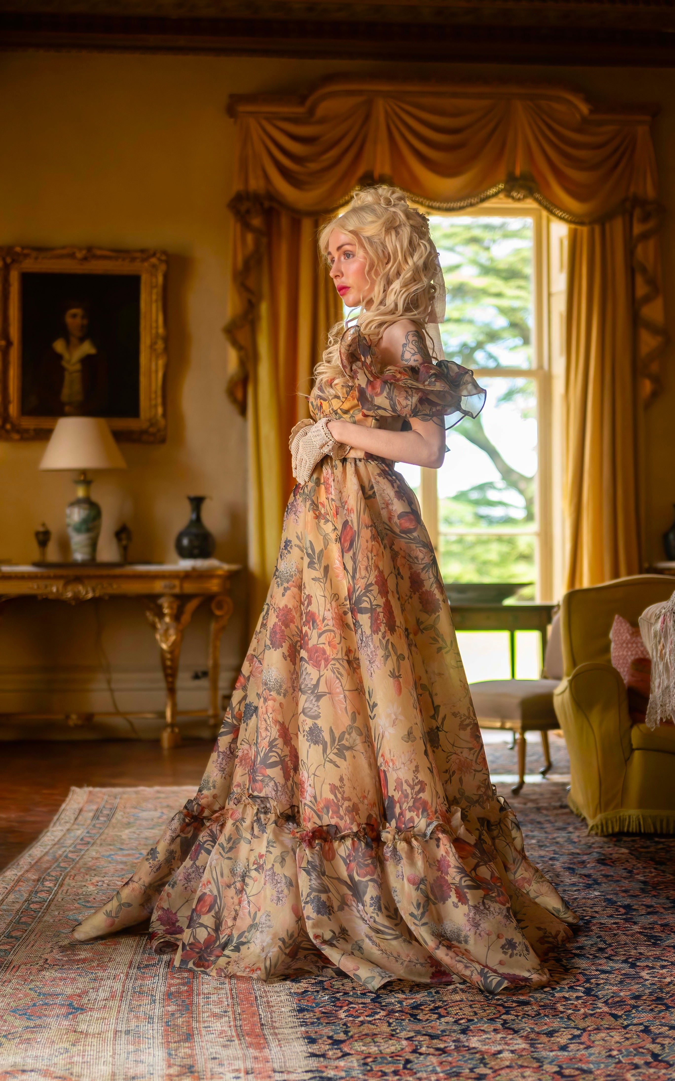 Gilded Age Sorority Gown