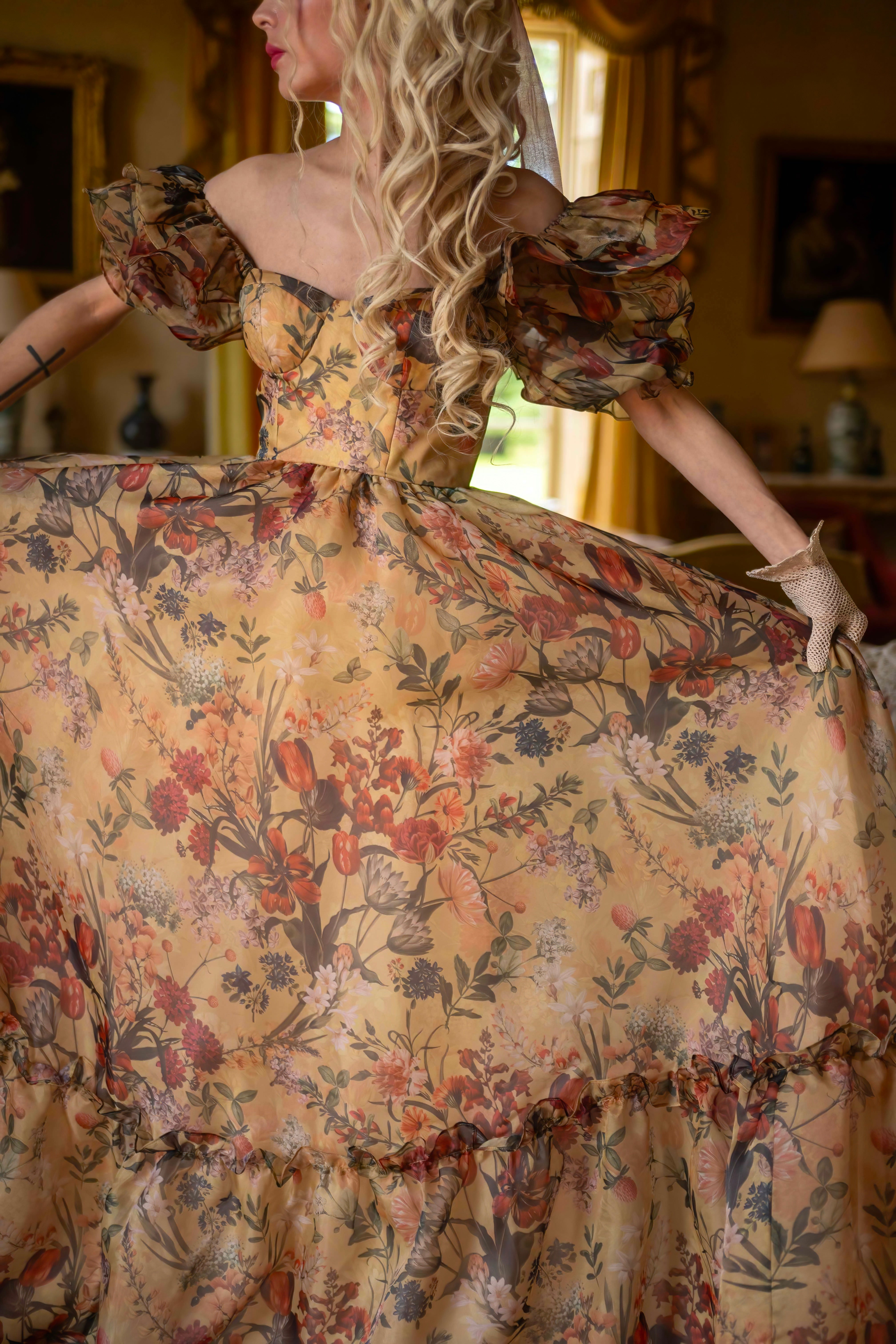 Gilded Age Sorority Gown