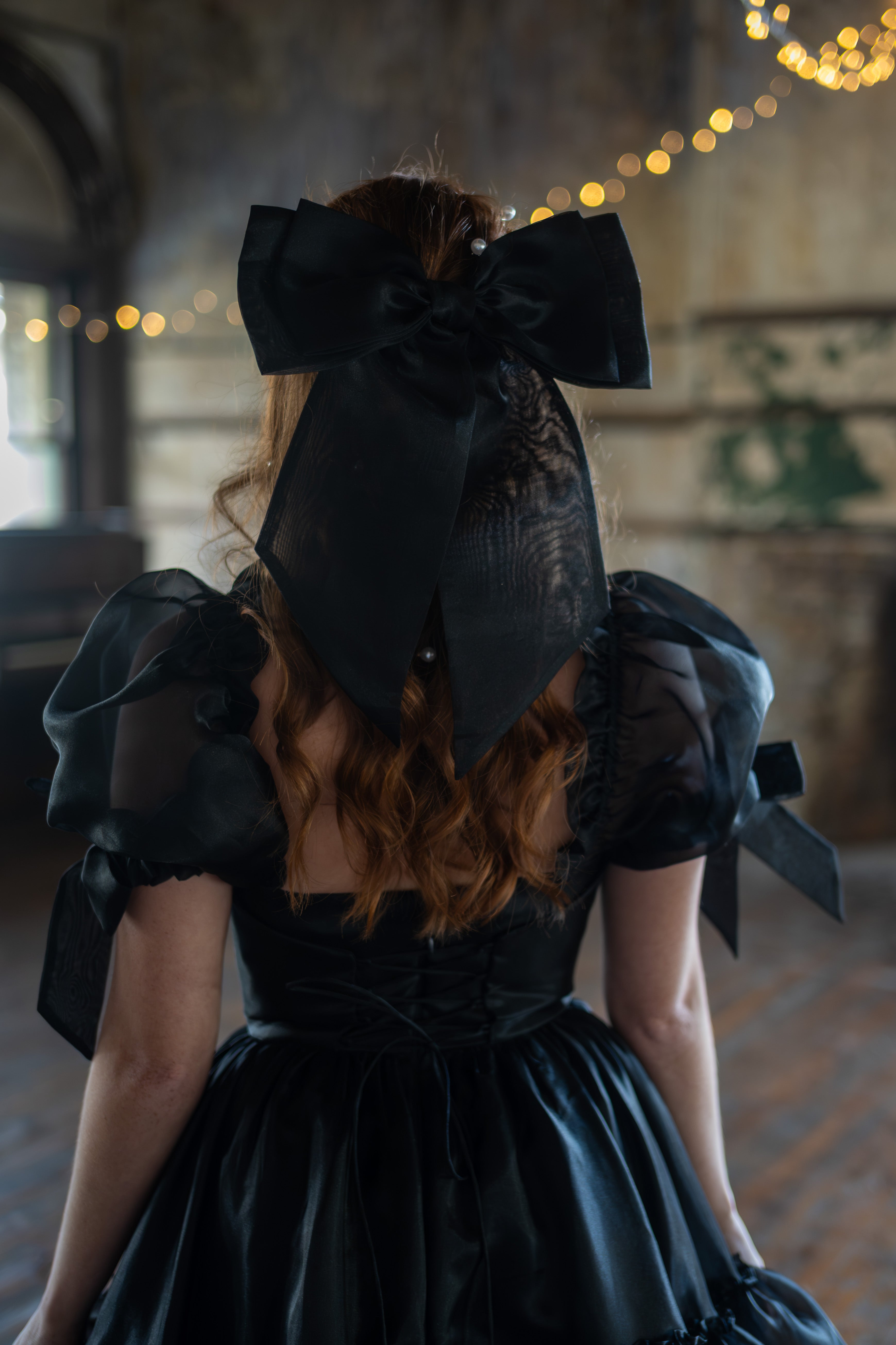 Gothic Fairytale Winged Hairbow