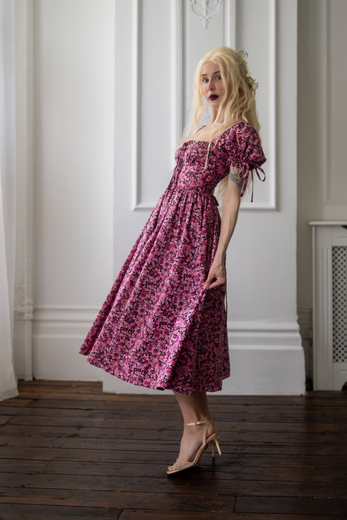 A House Full of Roses Violette Dress