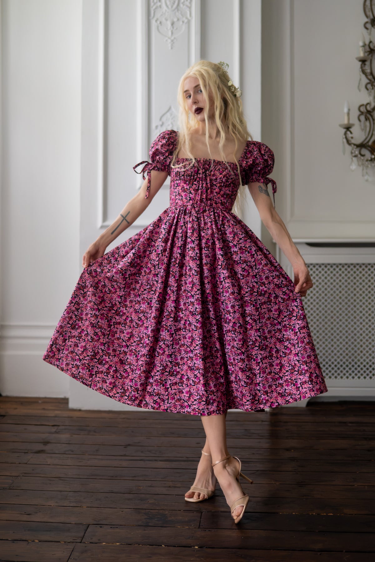 A House Full of Roses Violette Dress
