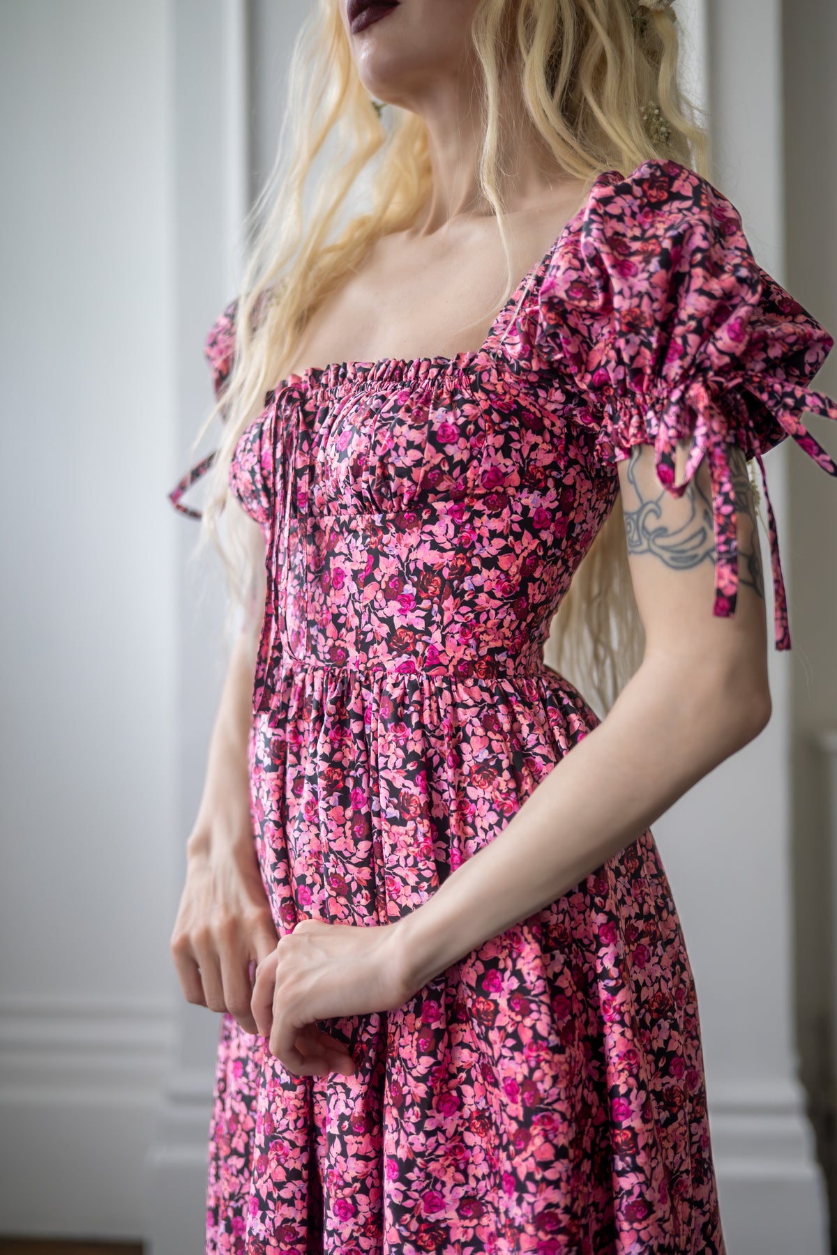 A House Full of Roses Violette Dress