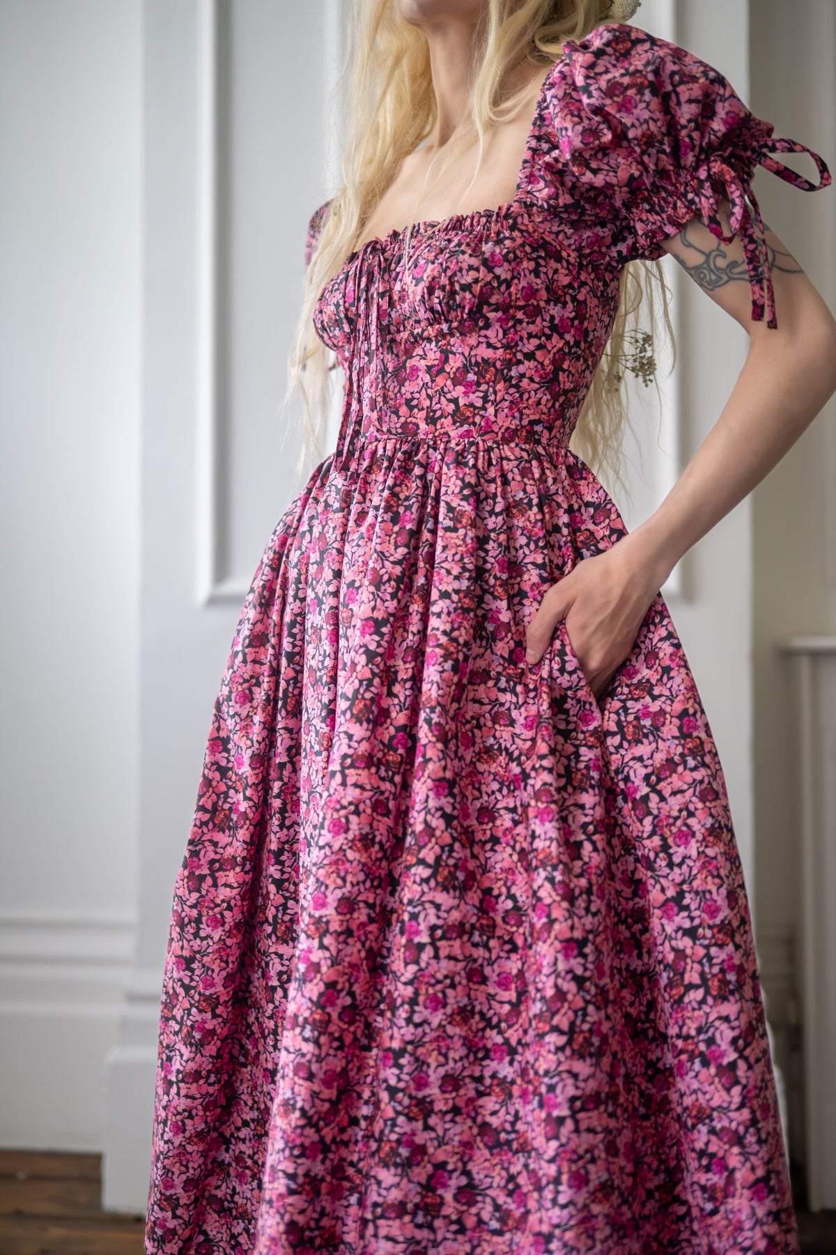 A House Full of Roses Violette Dress