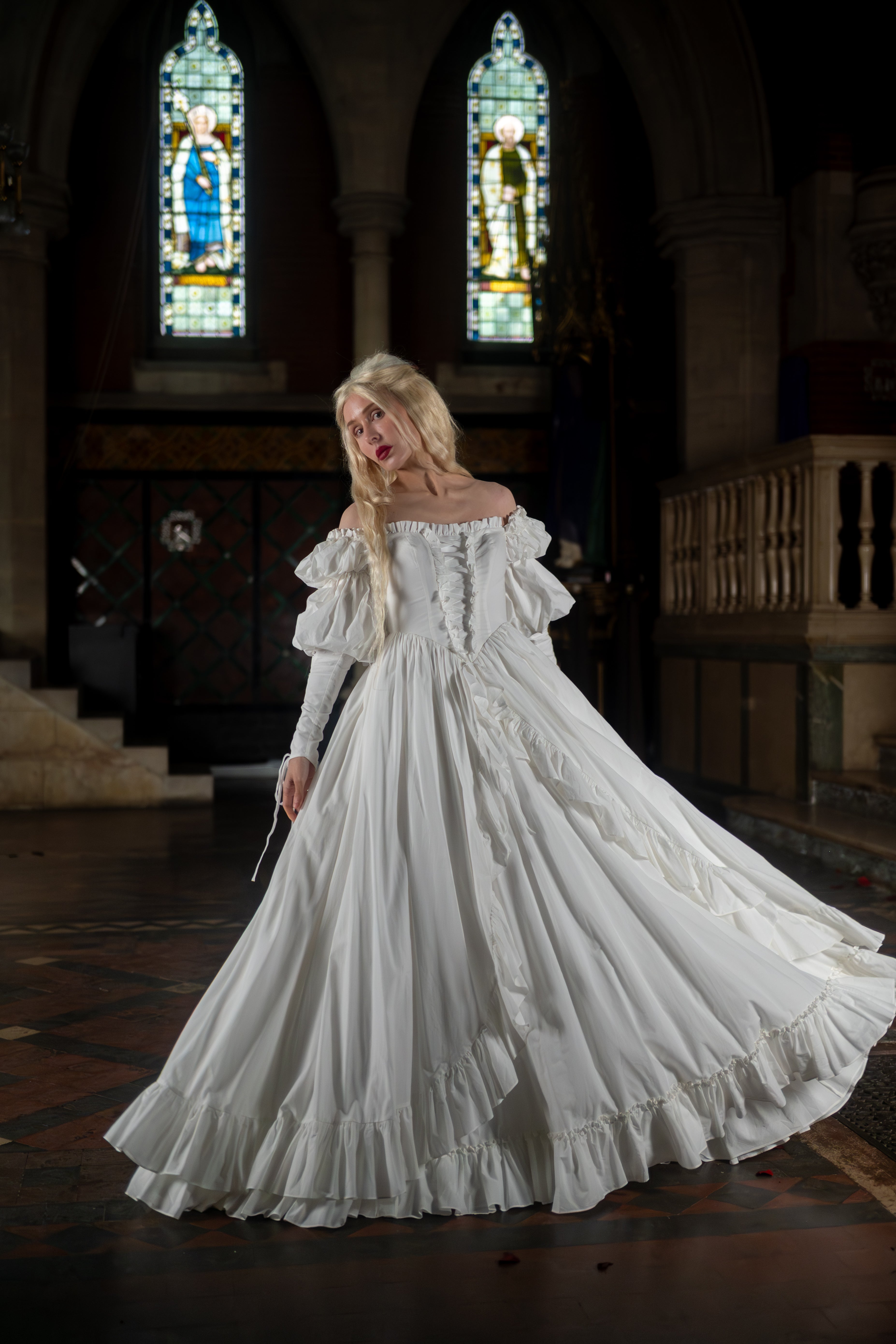 Ivory Sacrament Witchery Gown