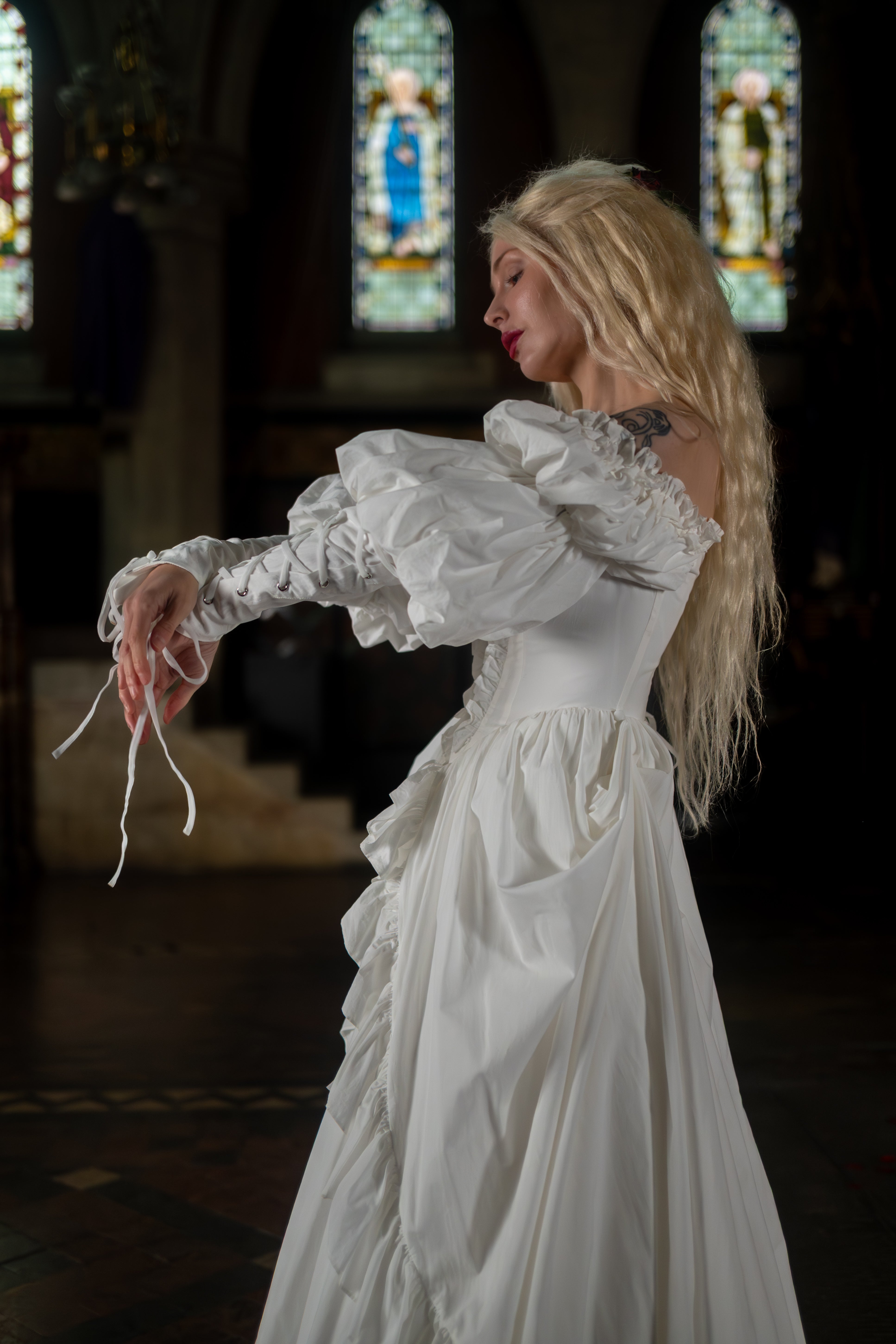 Ivory Sacrament Witchery Gown