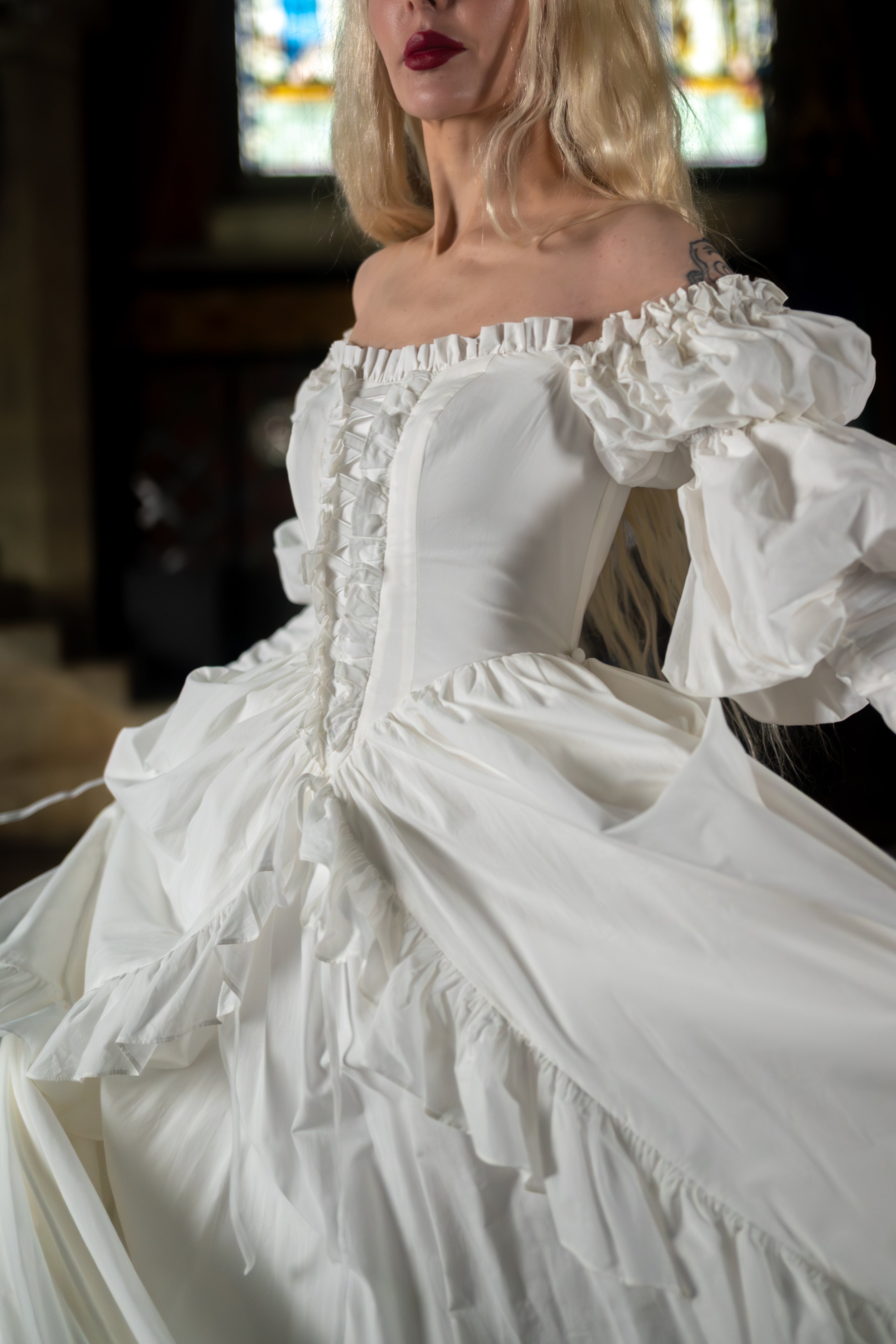 Ivory Sacrament Witchery Gown