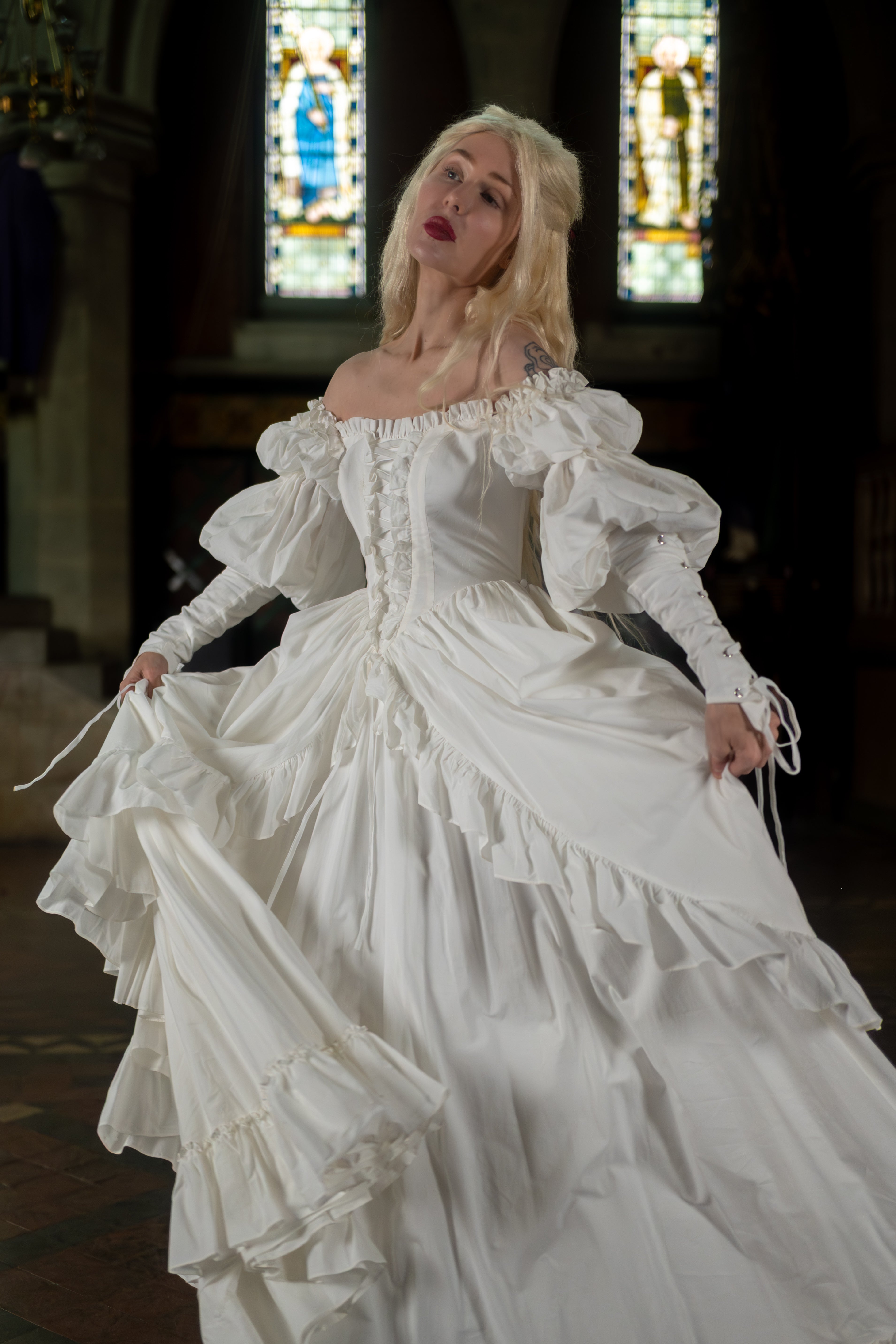 Ivory Sacrament Witchery Gown