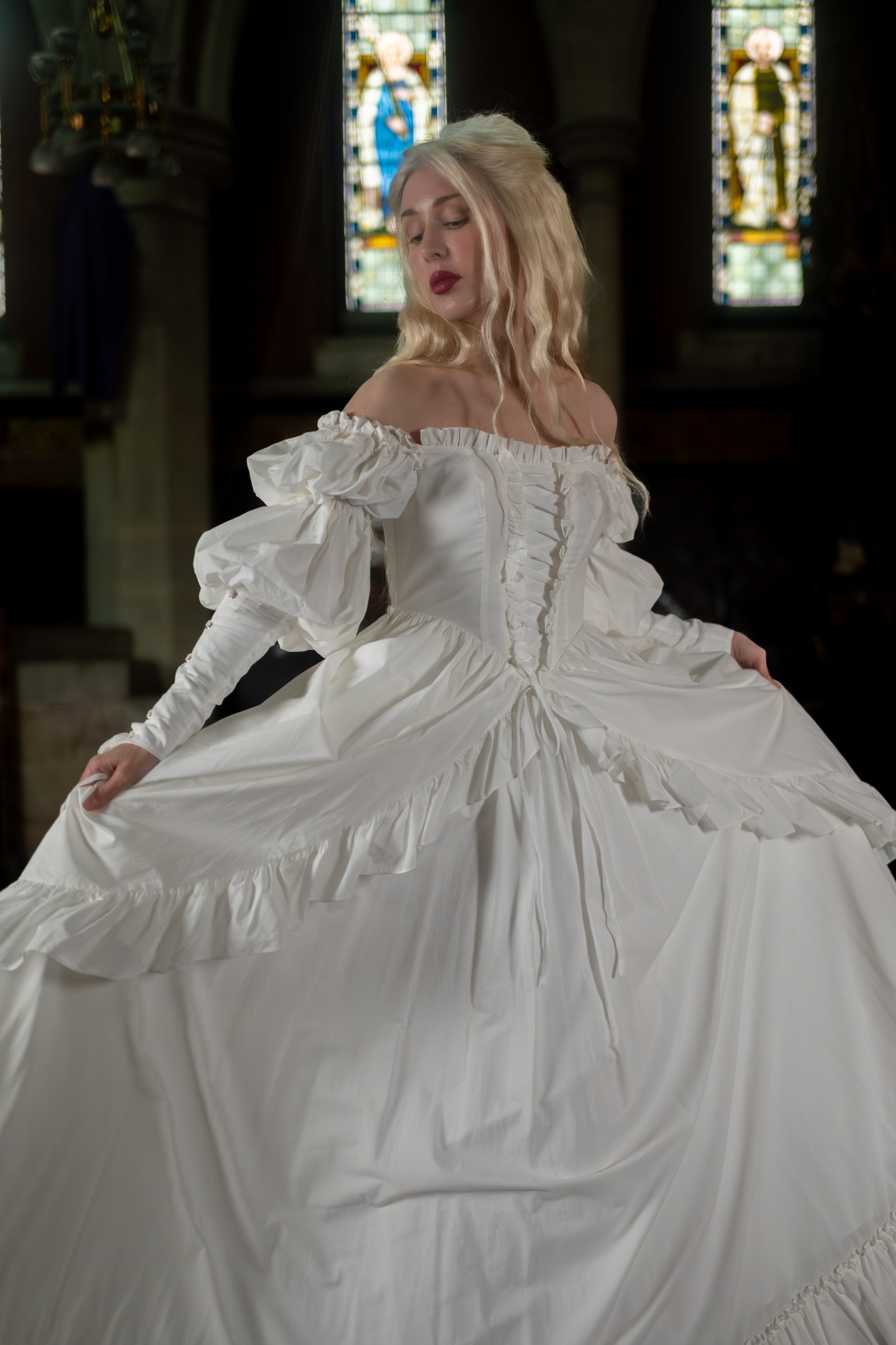 Ivory Sacrament Witchery Gown