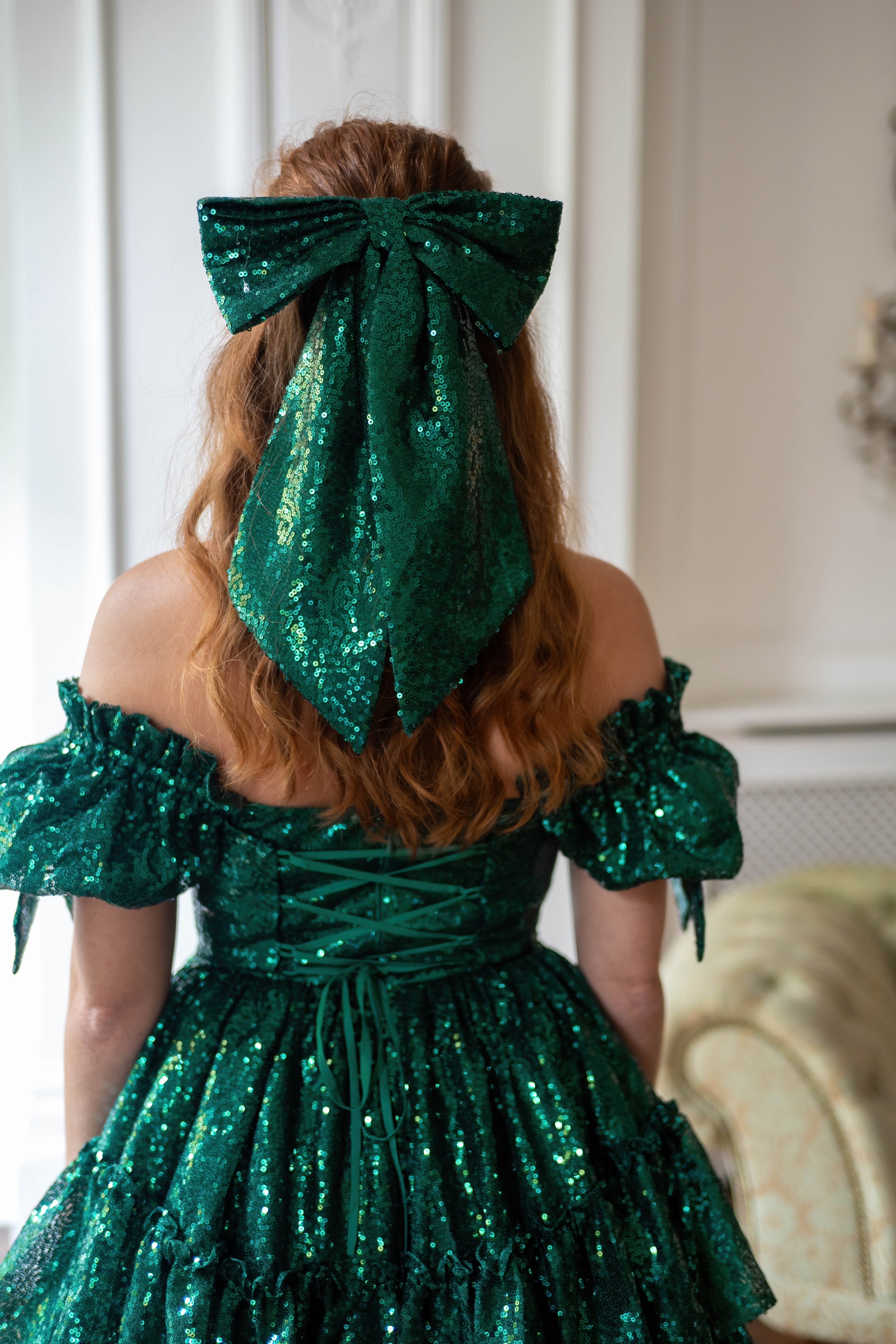Jade Nocturne Fable Hairbow