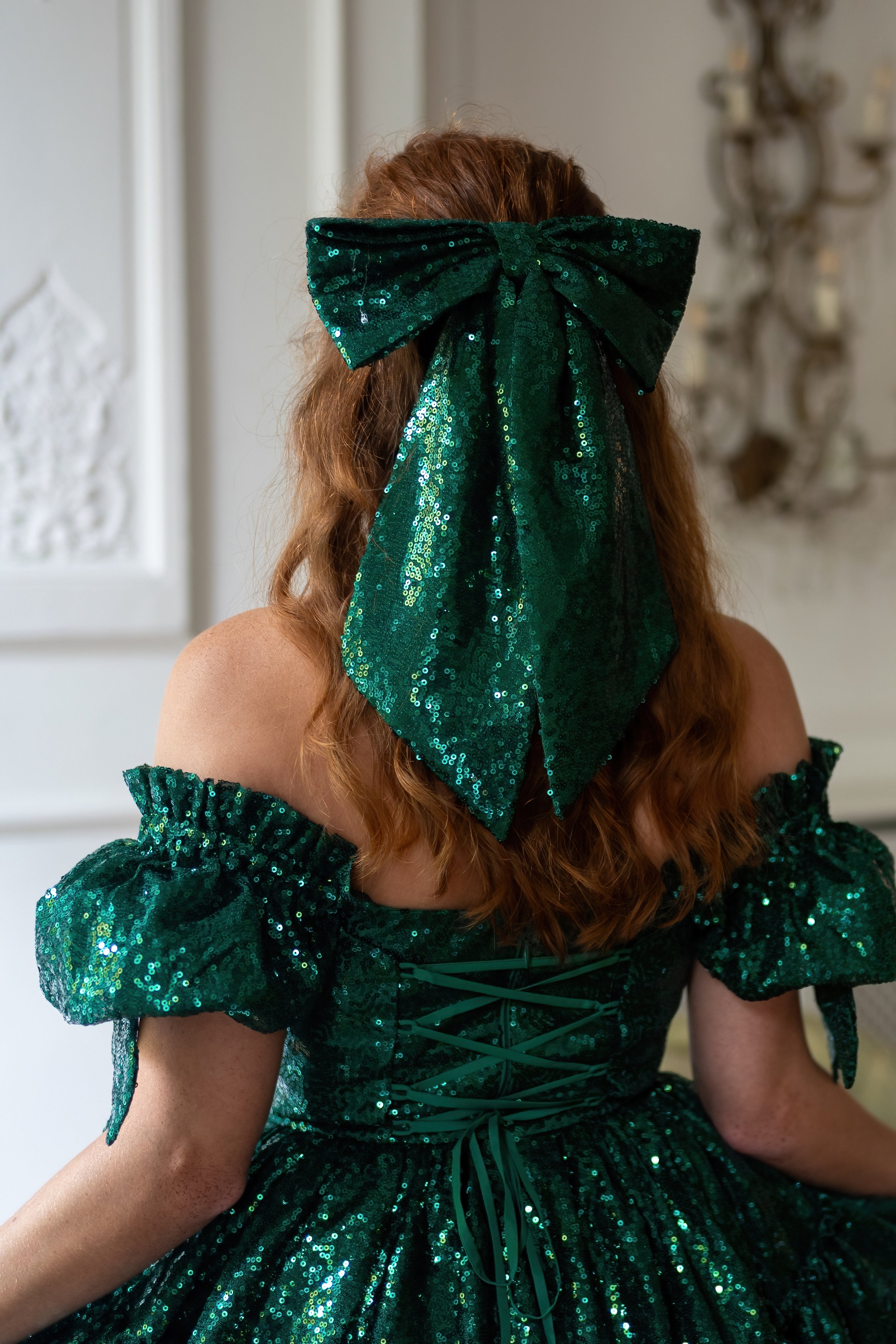 Jade Nocturne Fable Hairbow