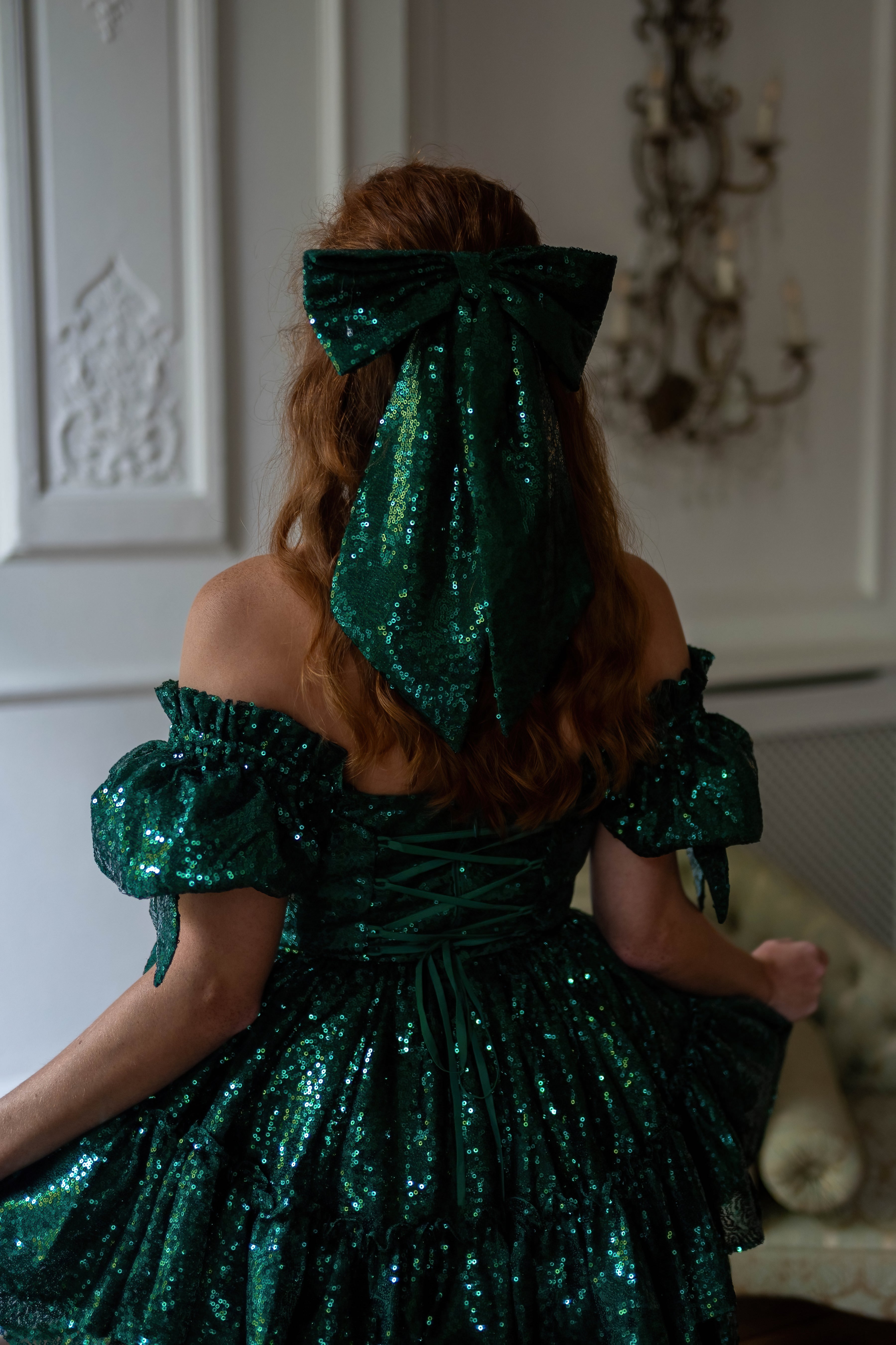 Jade Nocturne Fable Hairbow