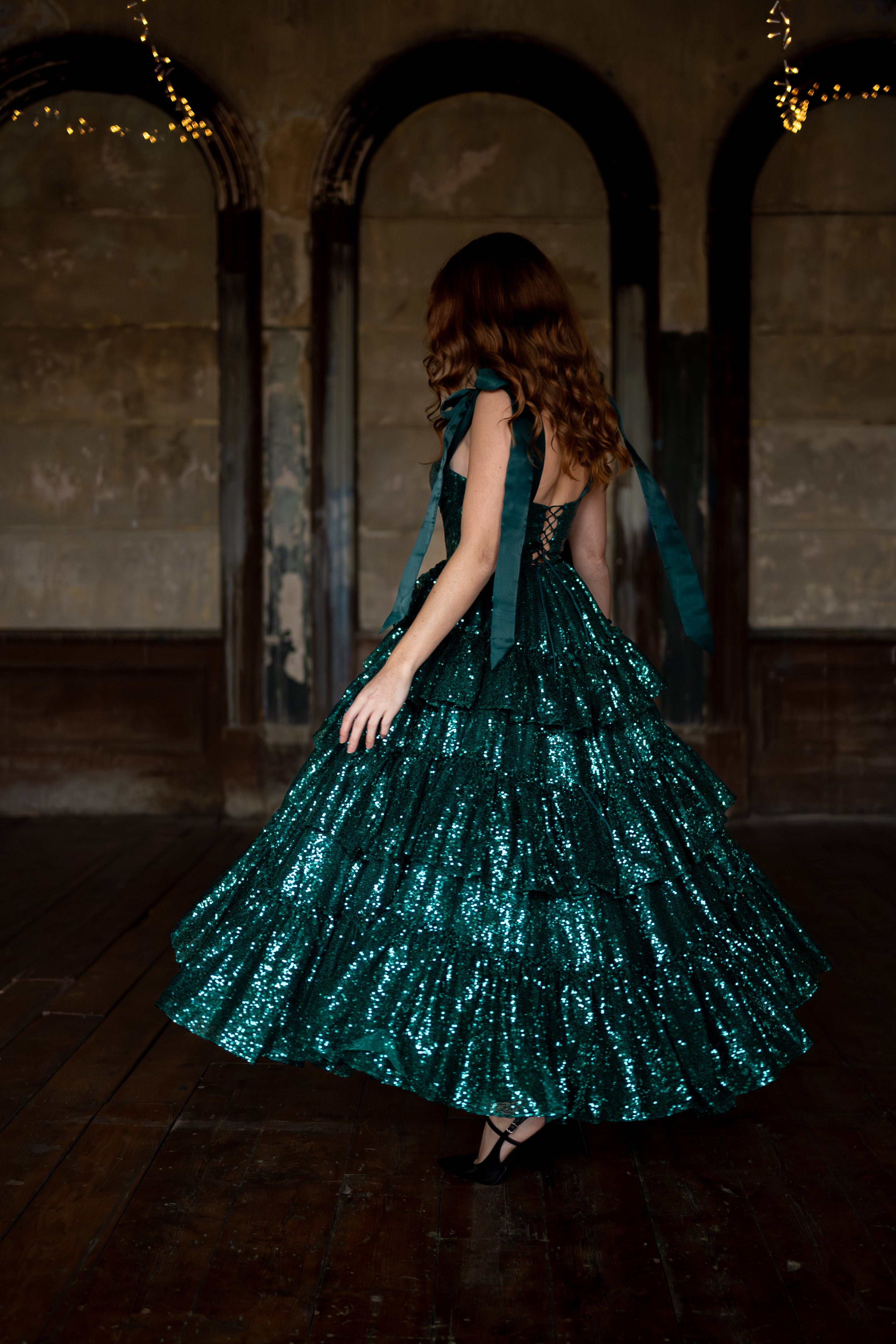 Jade Nocturne Muse Dress