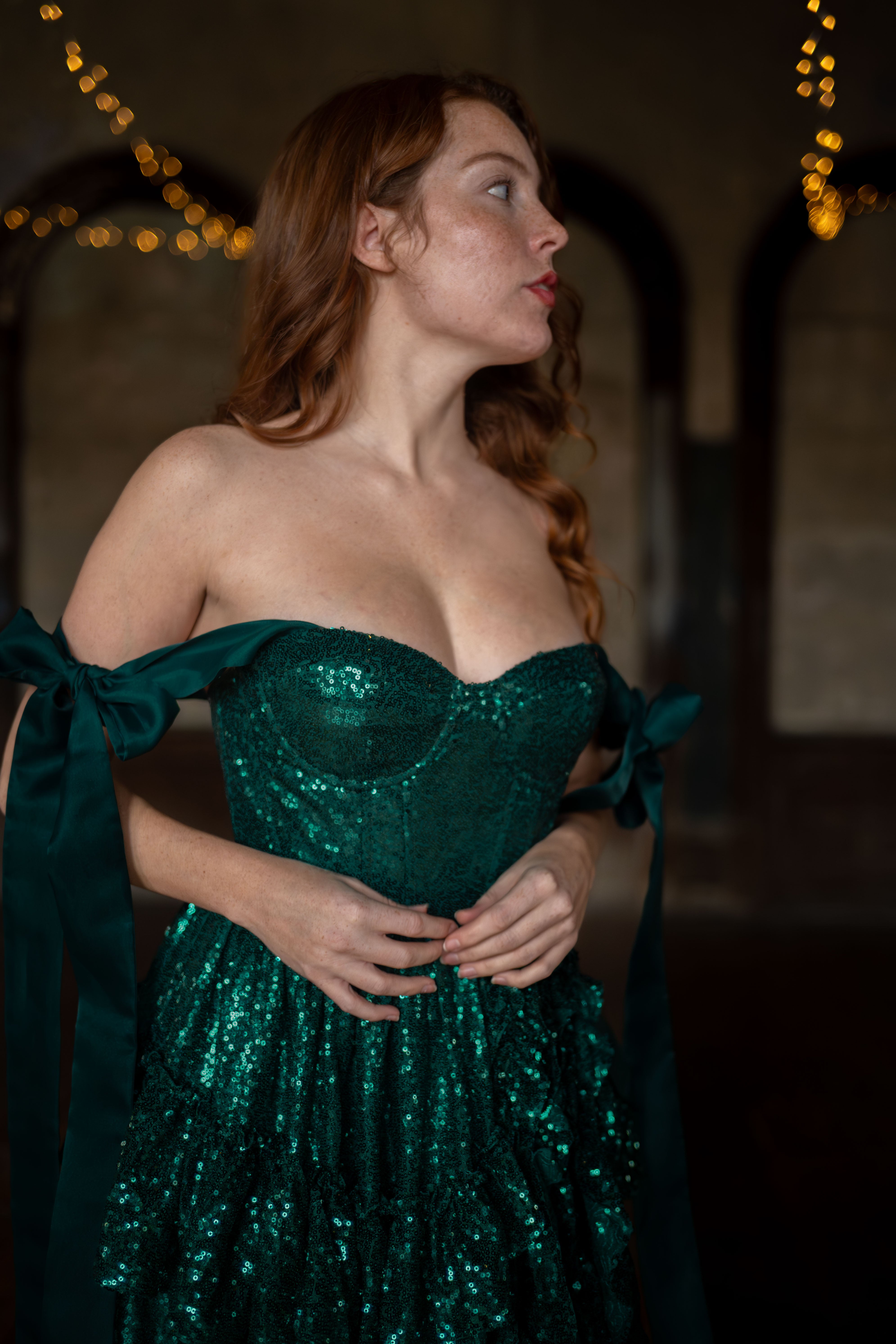 Jade Nocturne Muse Dress