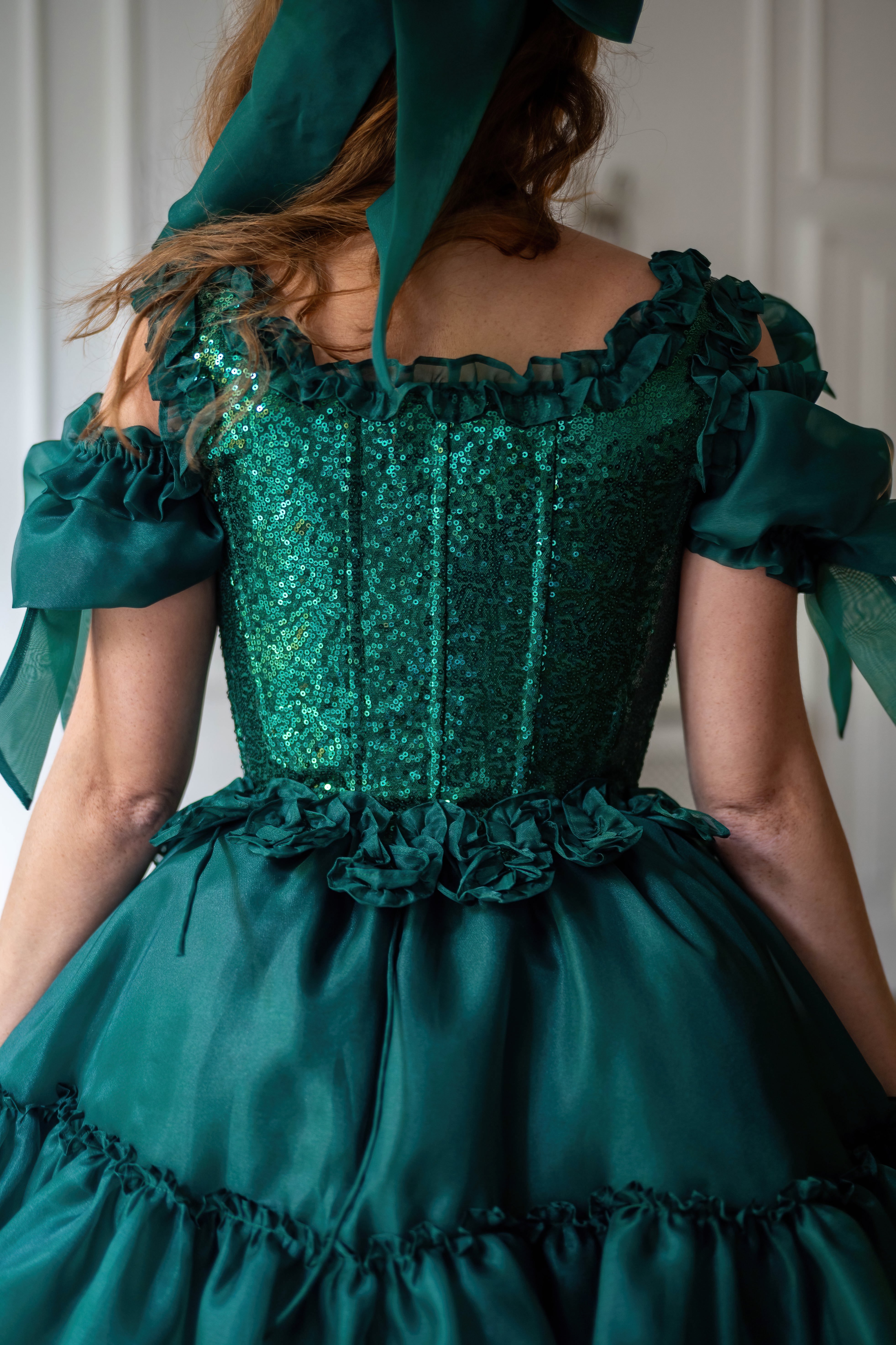 Jade Nocturne Pompadour Corset