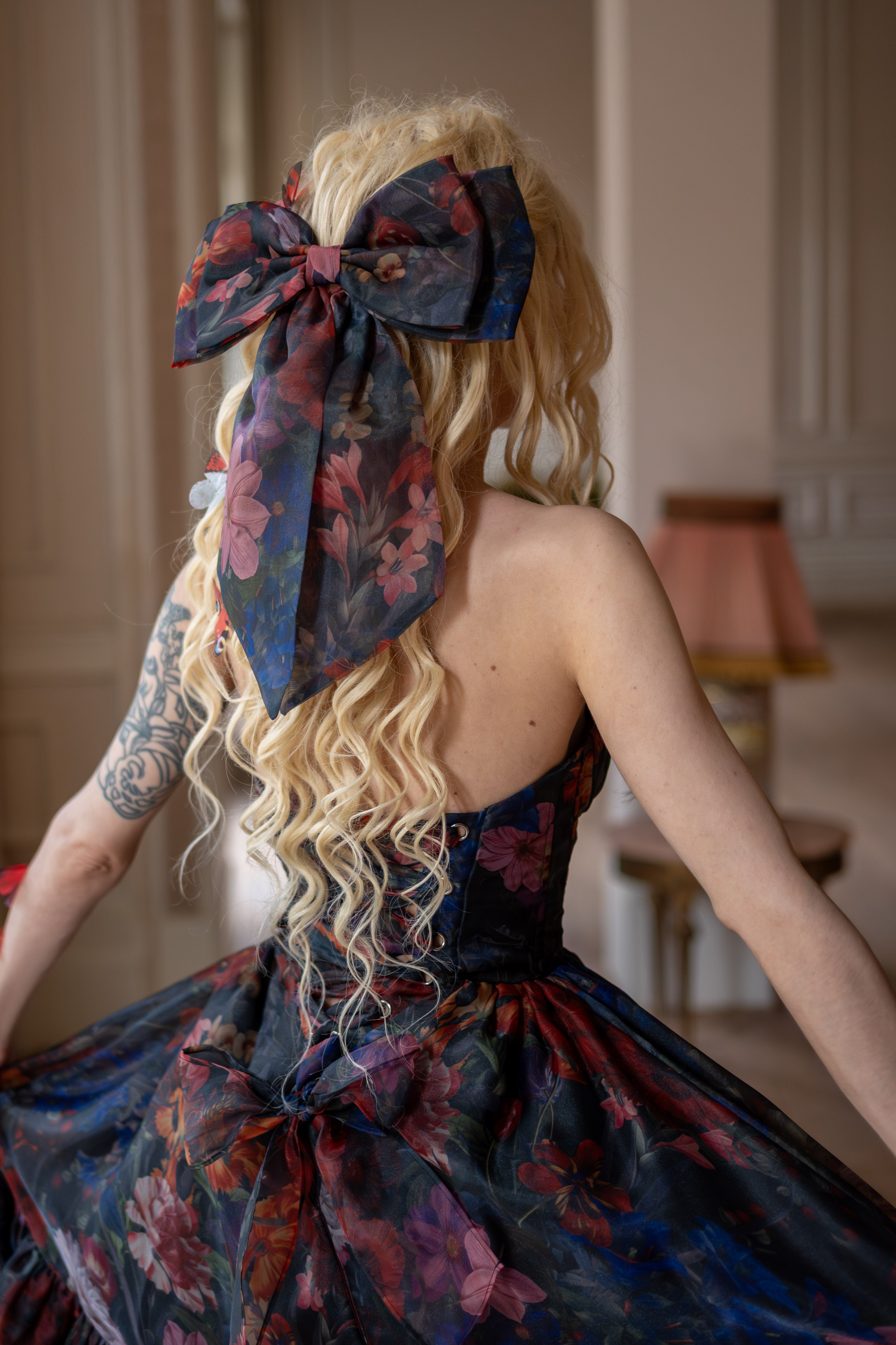 Jardin d’Ébène Winged Hairbow