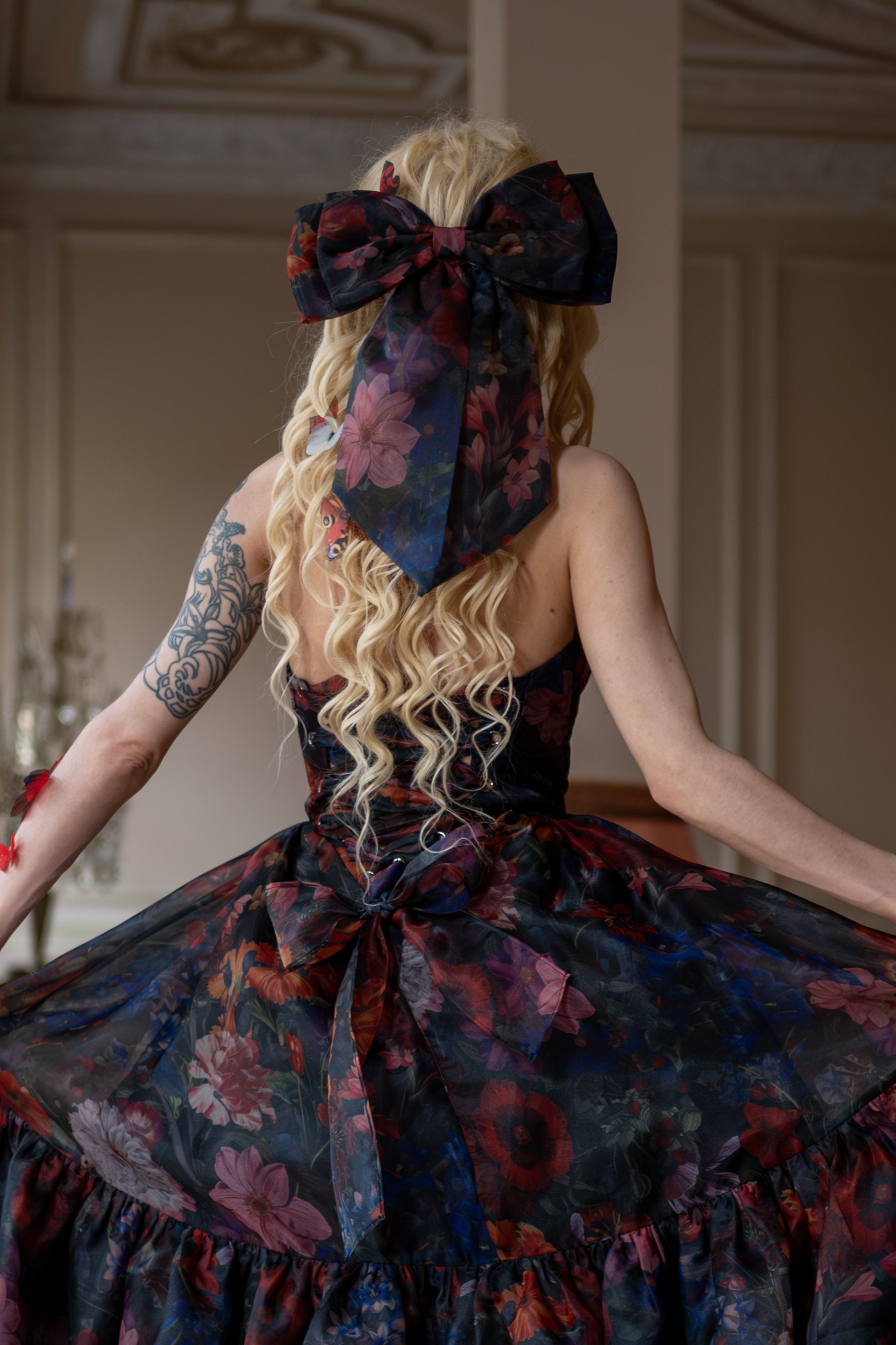 Jardin d’Ébène Winged Hairbow