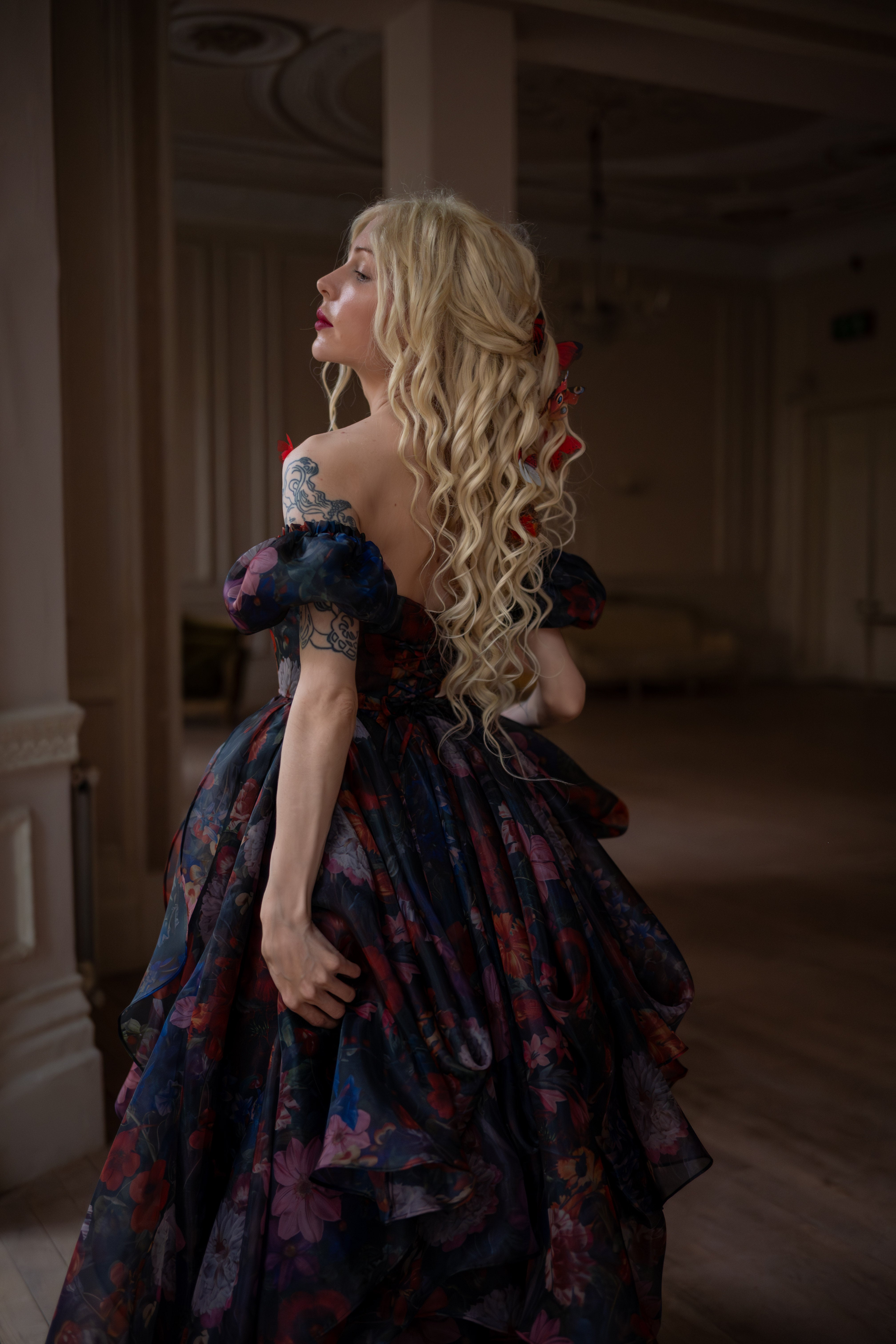 Jardin d’Ébène Renaissance Gown