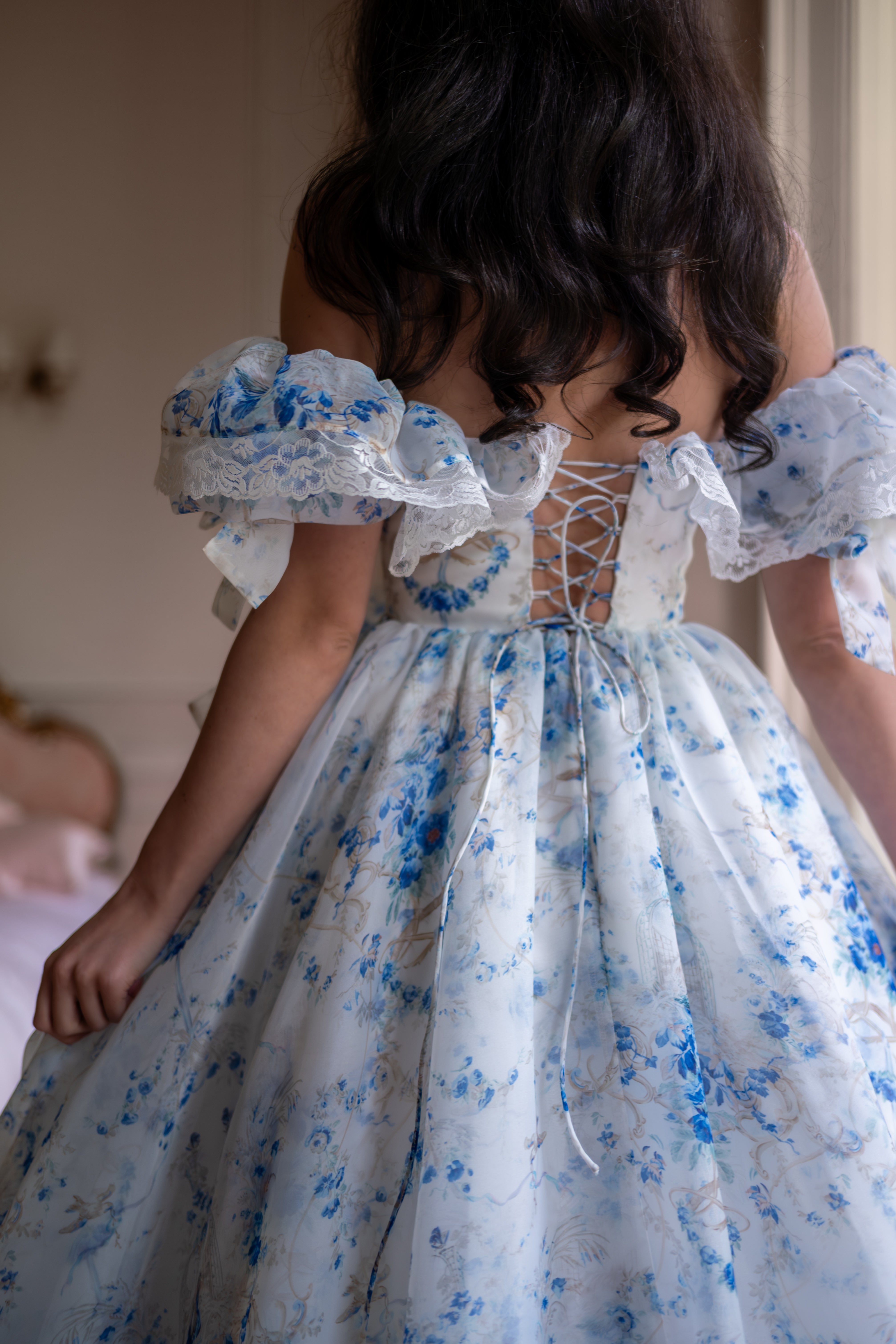 L’Heure Bleue Clairmont Gown