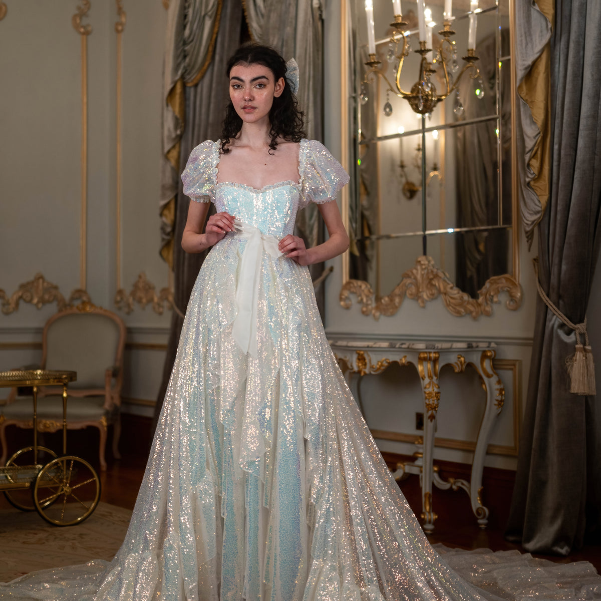 Lady of Lórien Rossetti Gown | Train Gown